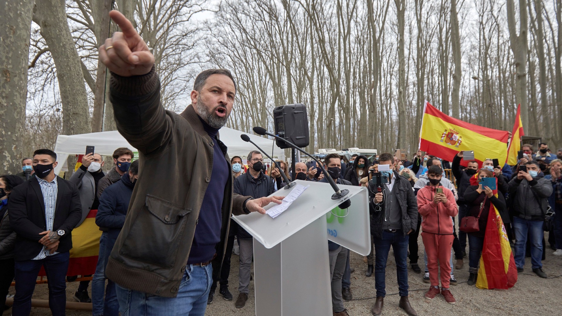 Abascal abre campaña en Cataluña atacando a PP y Cs por no saber parar ...
