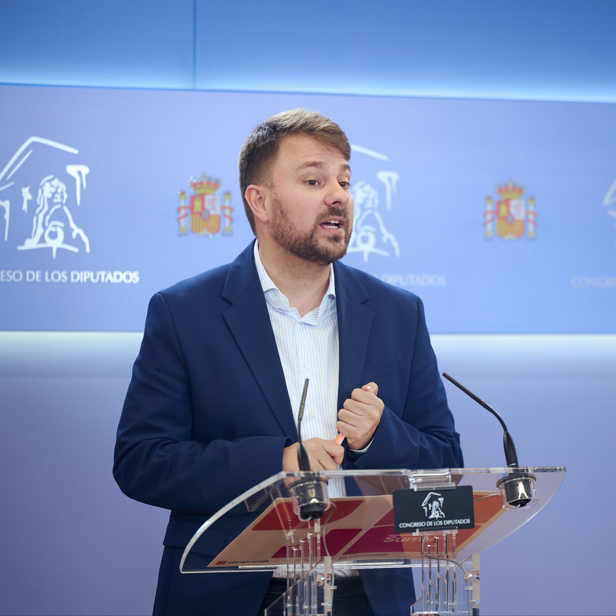 Alberto Ibáñez (Sumar): "No tenemos por qué estar tutelados por el Partido Socialista"