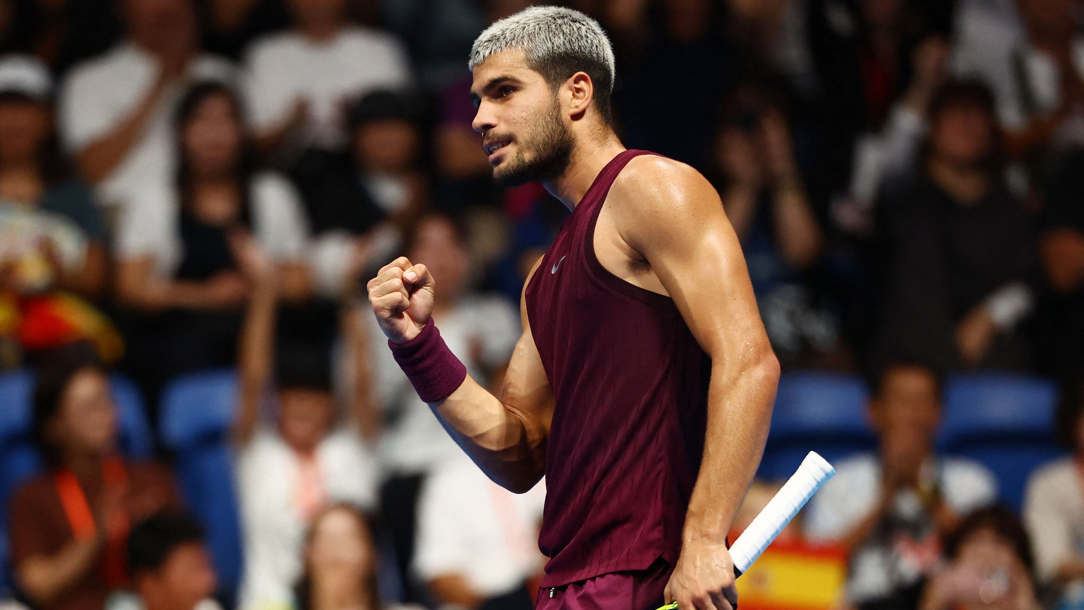 Carlos Alcaraz no da opción a Taylor Fritz y consigue en Tokio su octavo título de la temporada
