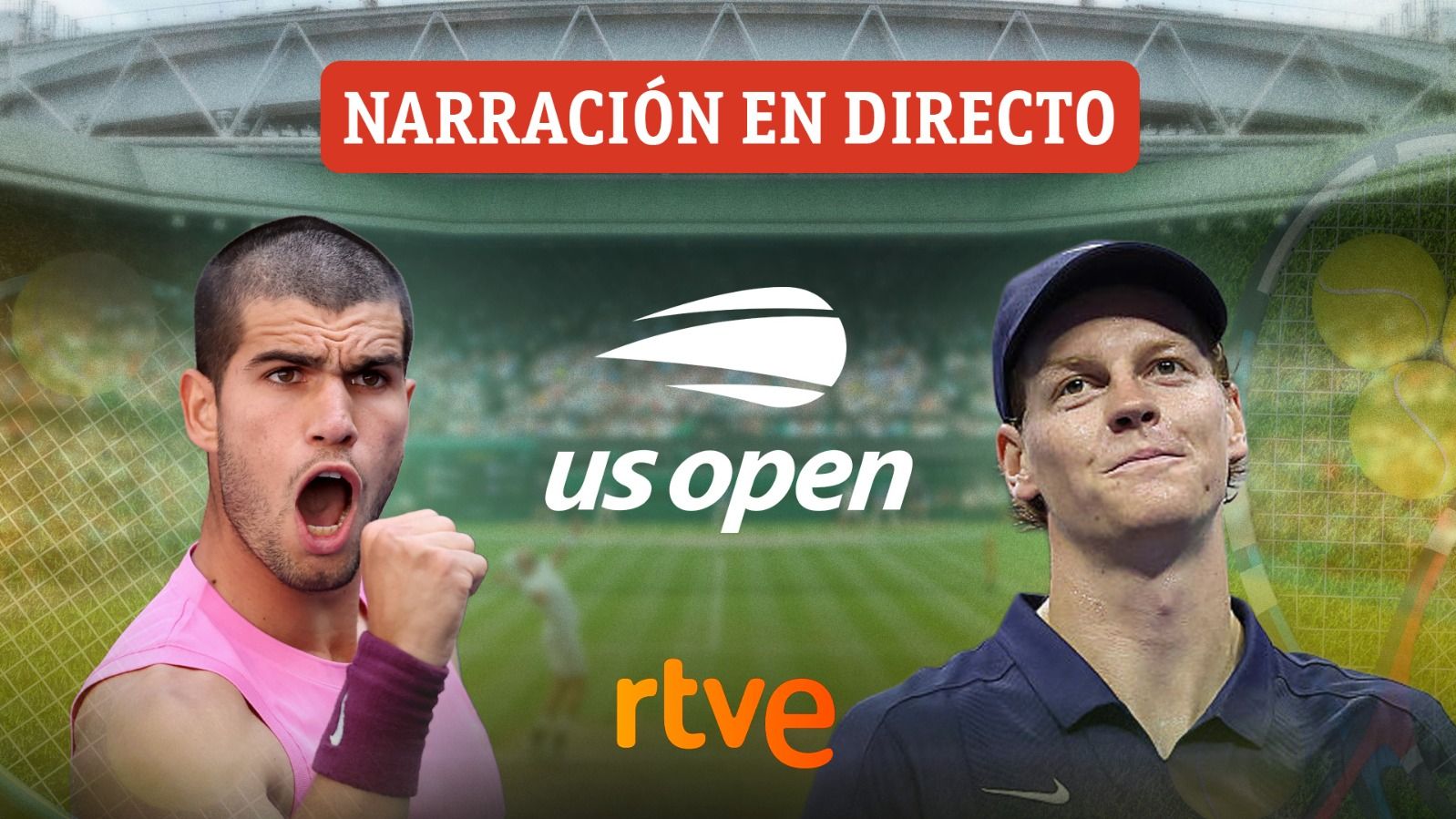 Carlos Alcaraz - Jannik Sinner, en directo hoy la final del US Open 2025