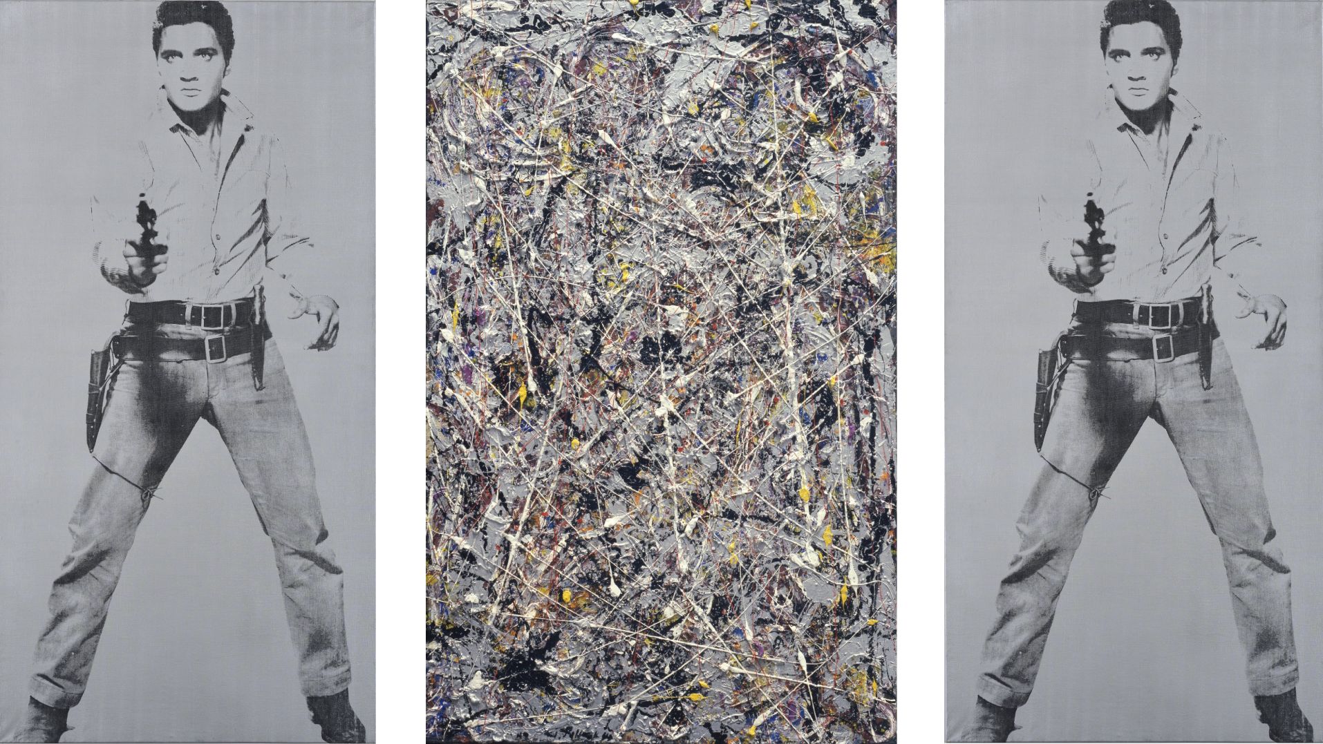Andy Warhol y Jackson Pollock, dos polos revueltos y no tan opuestos en el Museo Thyssen de Madrid