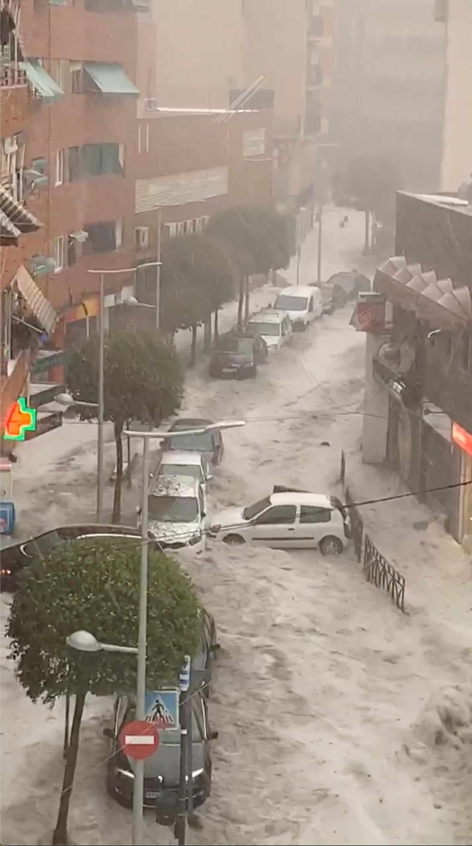 Arganda evalúa los daños tras las fuertes lluvias Arganda evalúa los daños tras las fuertes lluvias