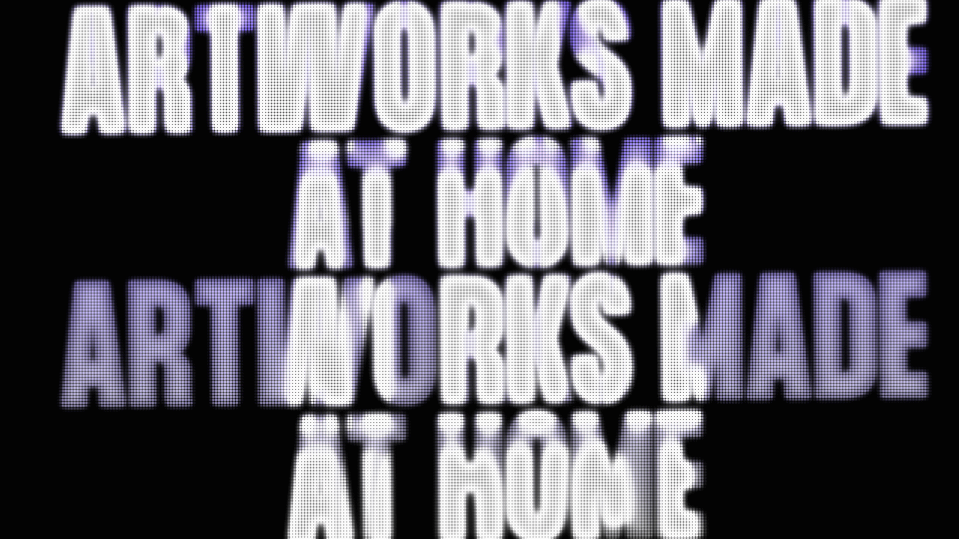 Artworks Made at Home (2020) Ahmet ��güt (Diyarbakir/Amsterdam, Estambul)