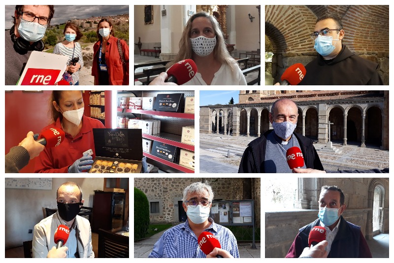 Así se hizo 'Nómadas' en Ávila. Así se hizo 'Nómadas' en Ávila.