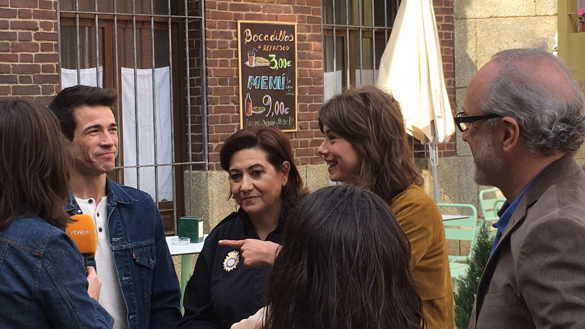 Videoencuentro con los actores de 'Servir y proteger' | RTVE