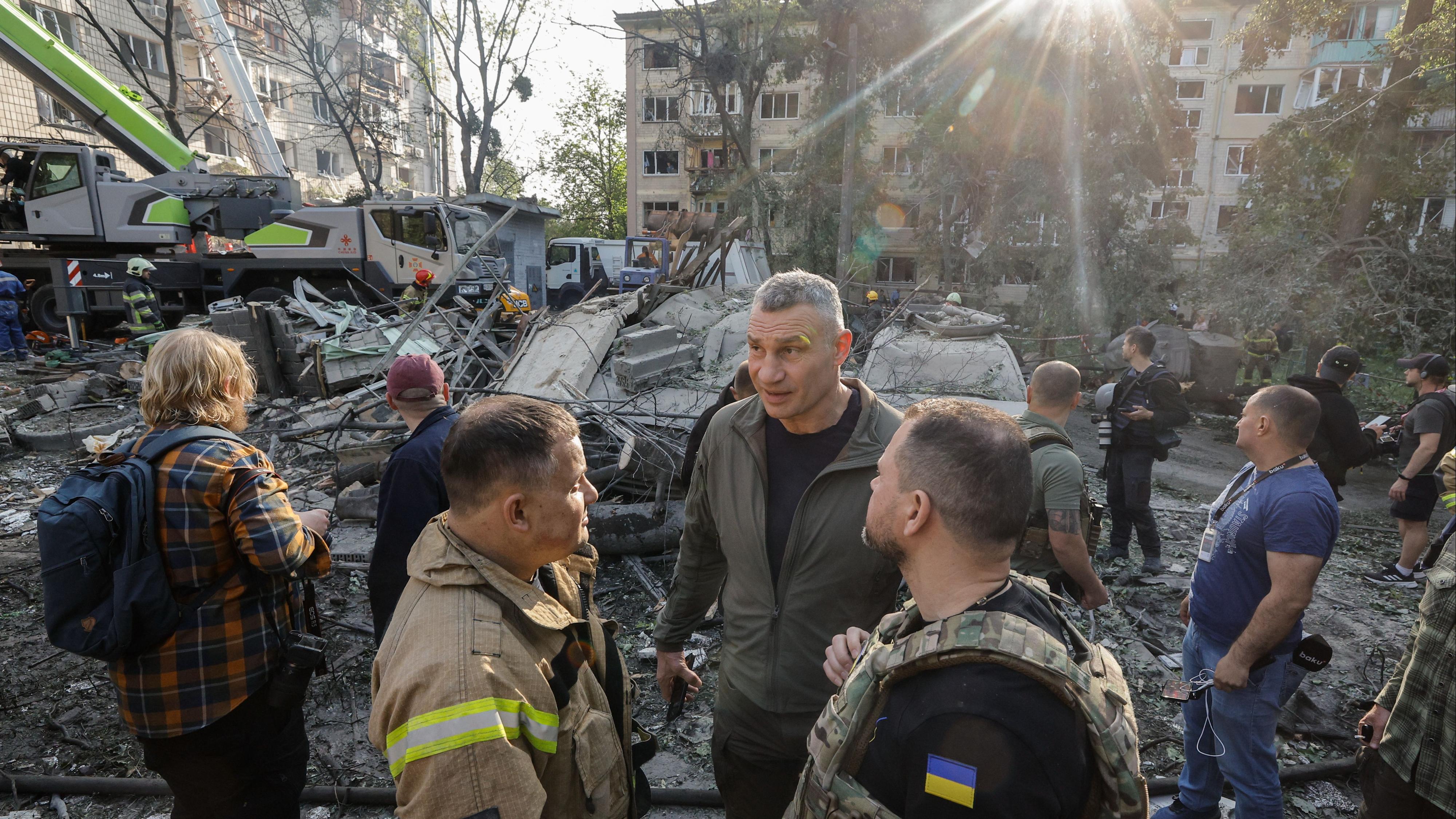 Al menos 10 muertos en Kiev y uno en Odesa tras un ataque ruso