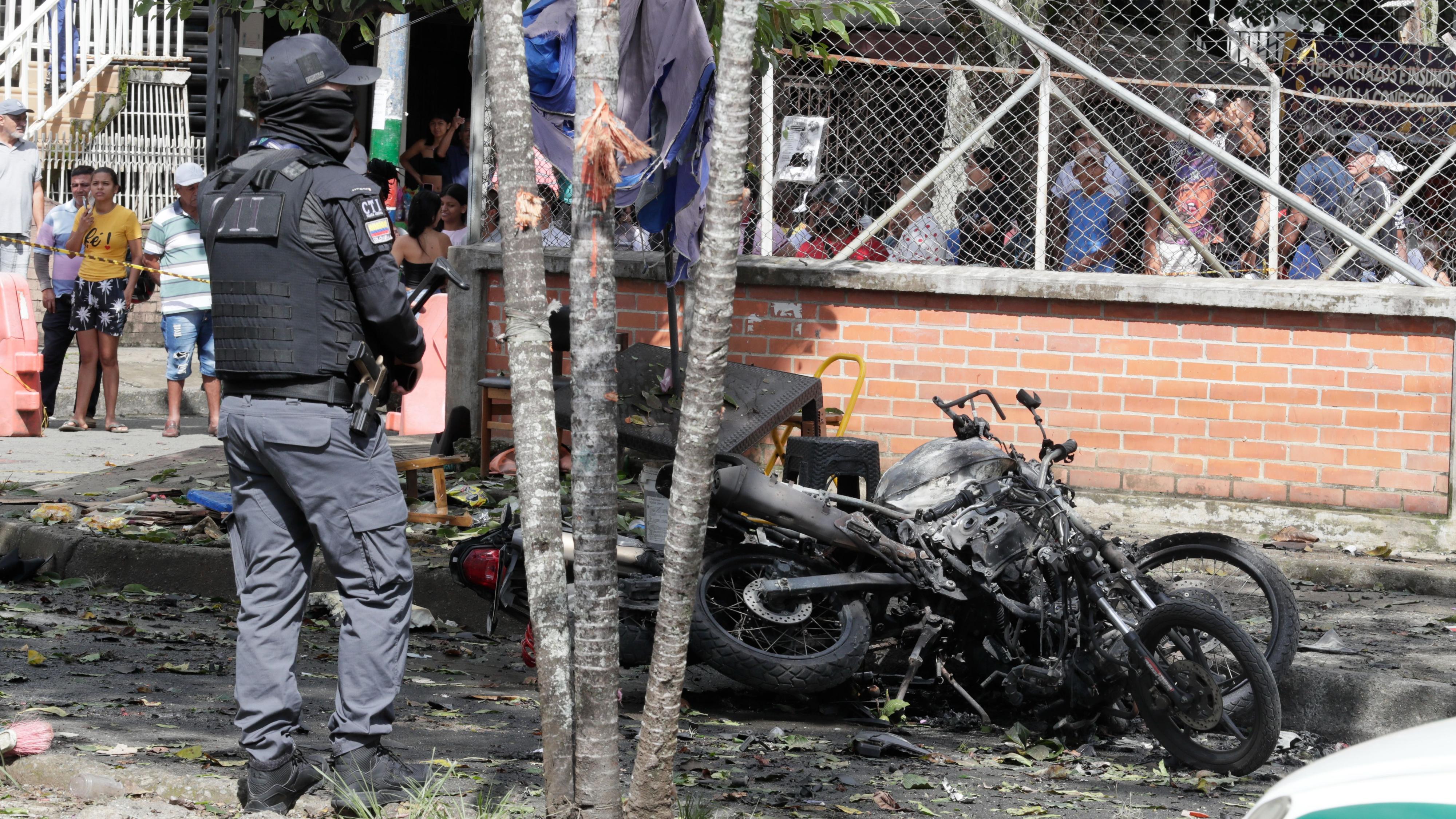 Al menos tres muertos en una cadena de atentados en Cali