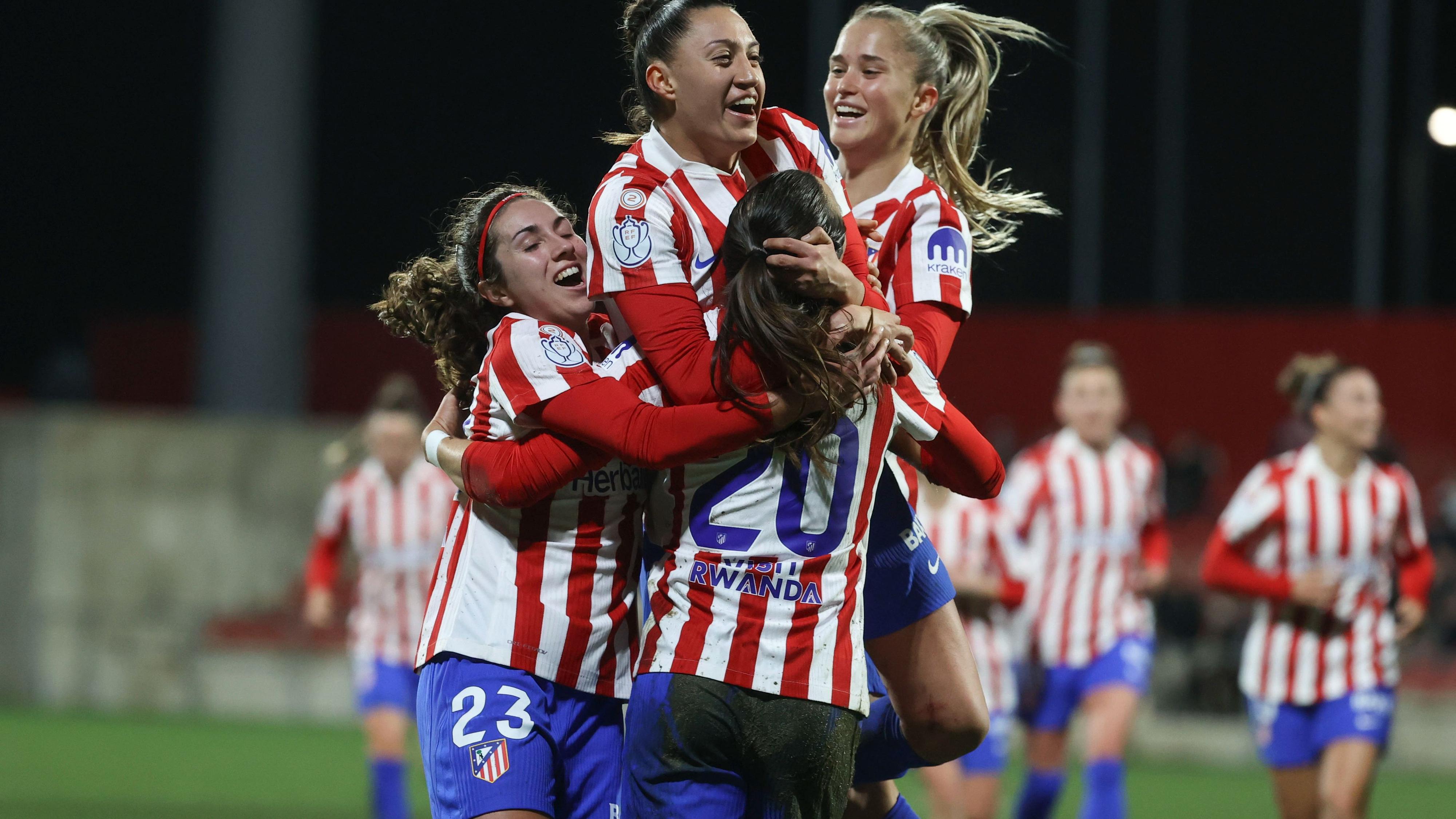 El Atlético se clasifica para las semifinales de la Copa de la Reina