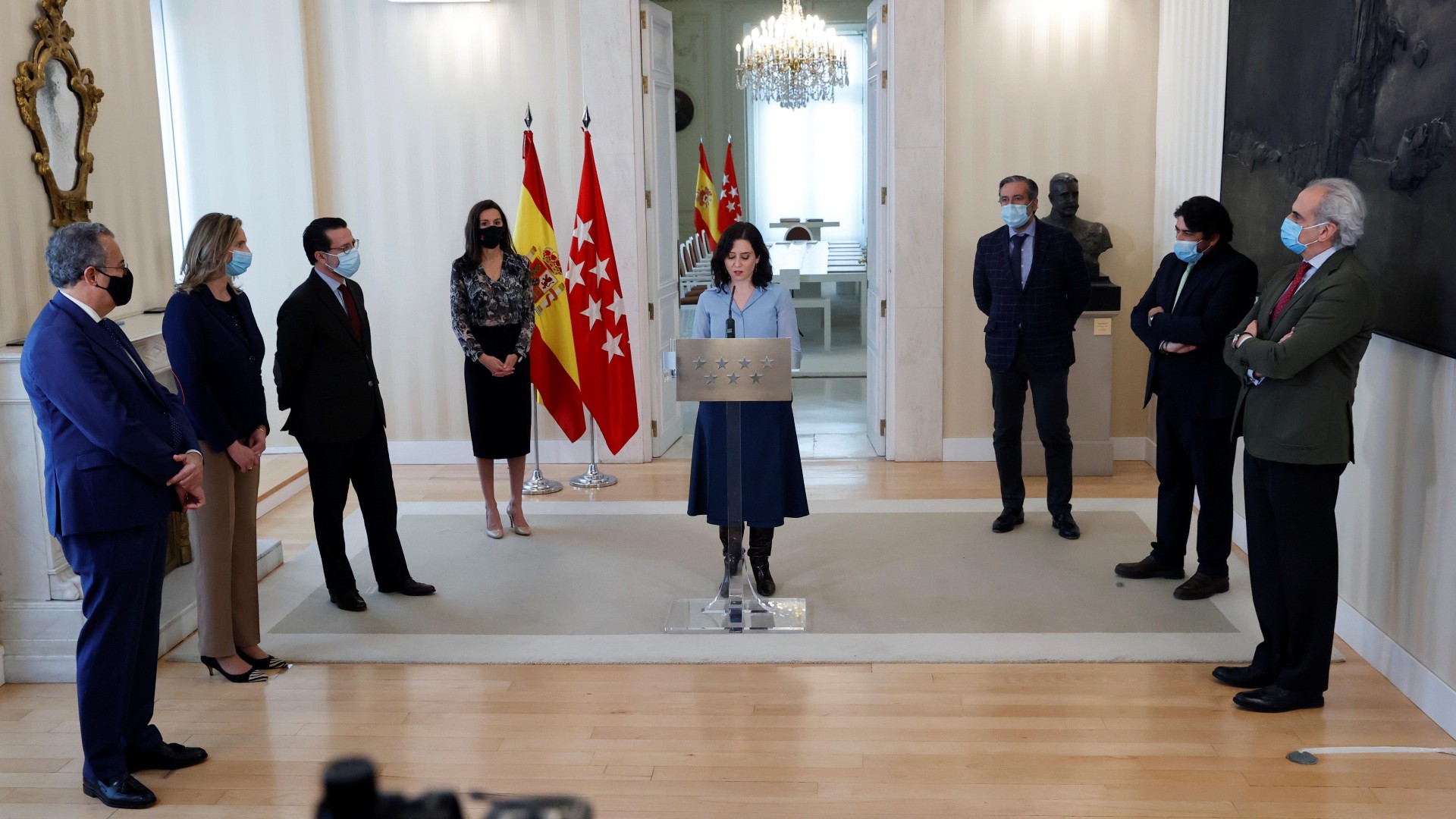 Ayuso cesa a Aguado y al resto de consejeros de Ciudadanos en Madrid