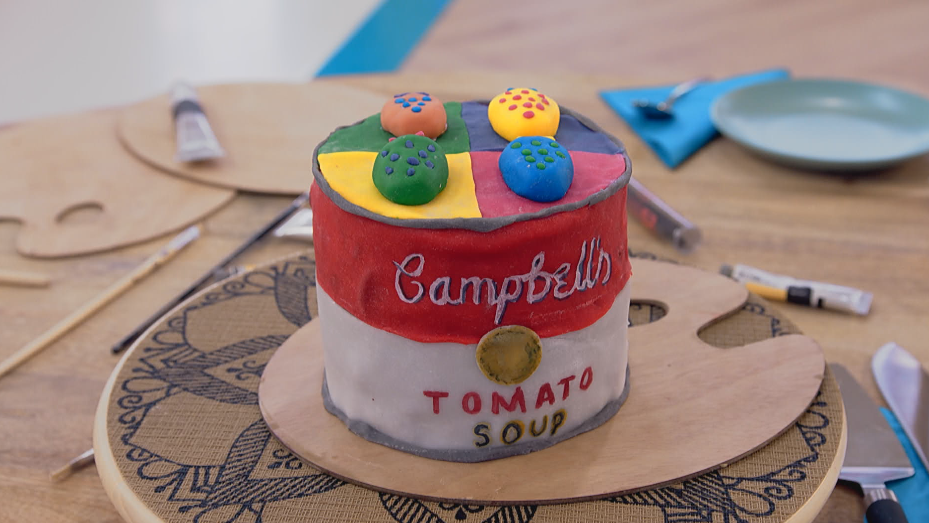 Bake Off Receta de tarta de Ana Boyer en homenaje a Andy Warhol