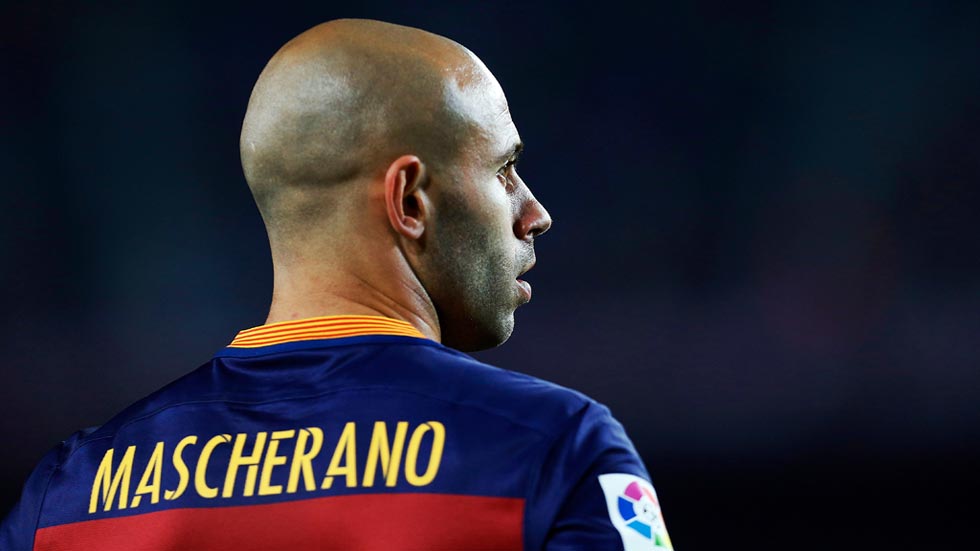 Mascerrano Sign Mascherano renueva con el Barcelona hasta el 2019