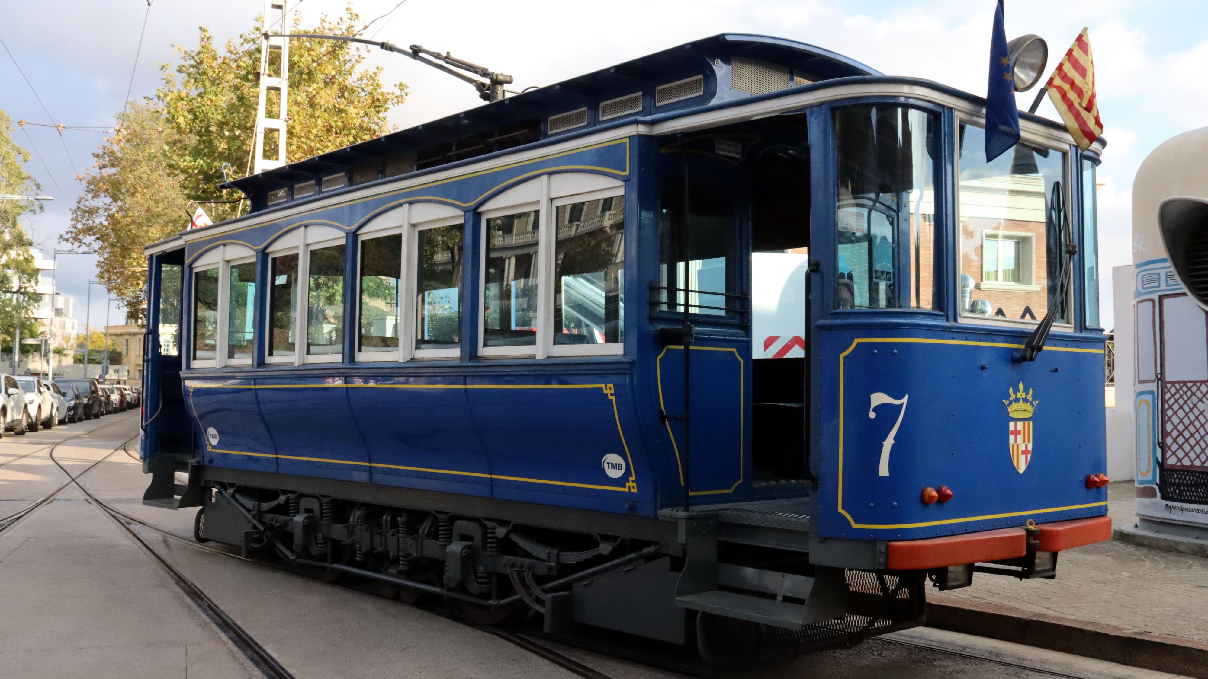 Barcelona inicia el 2027 les obres per recuperar el Tramvia Blau