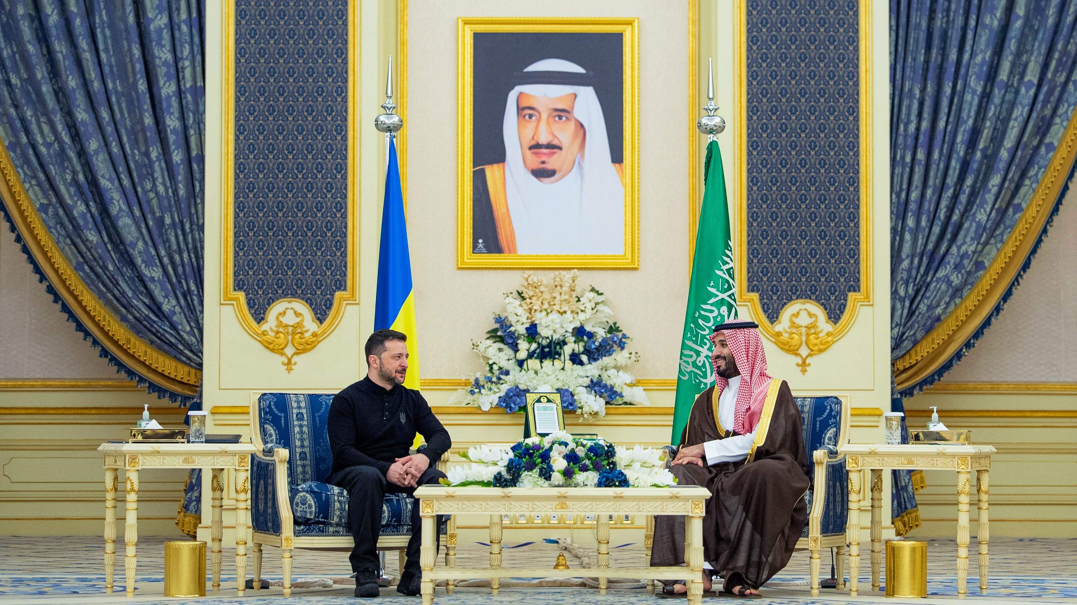 ウクライナとパレスチナの平和のためのサウジアラビア外交資産