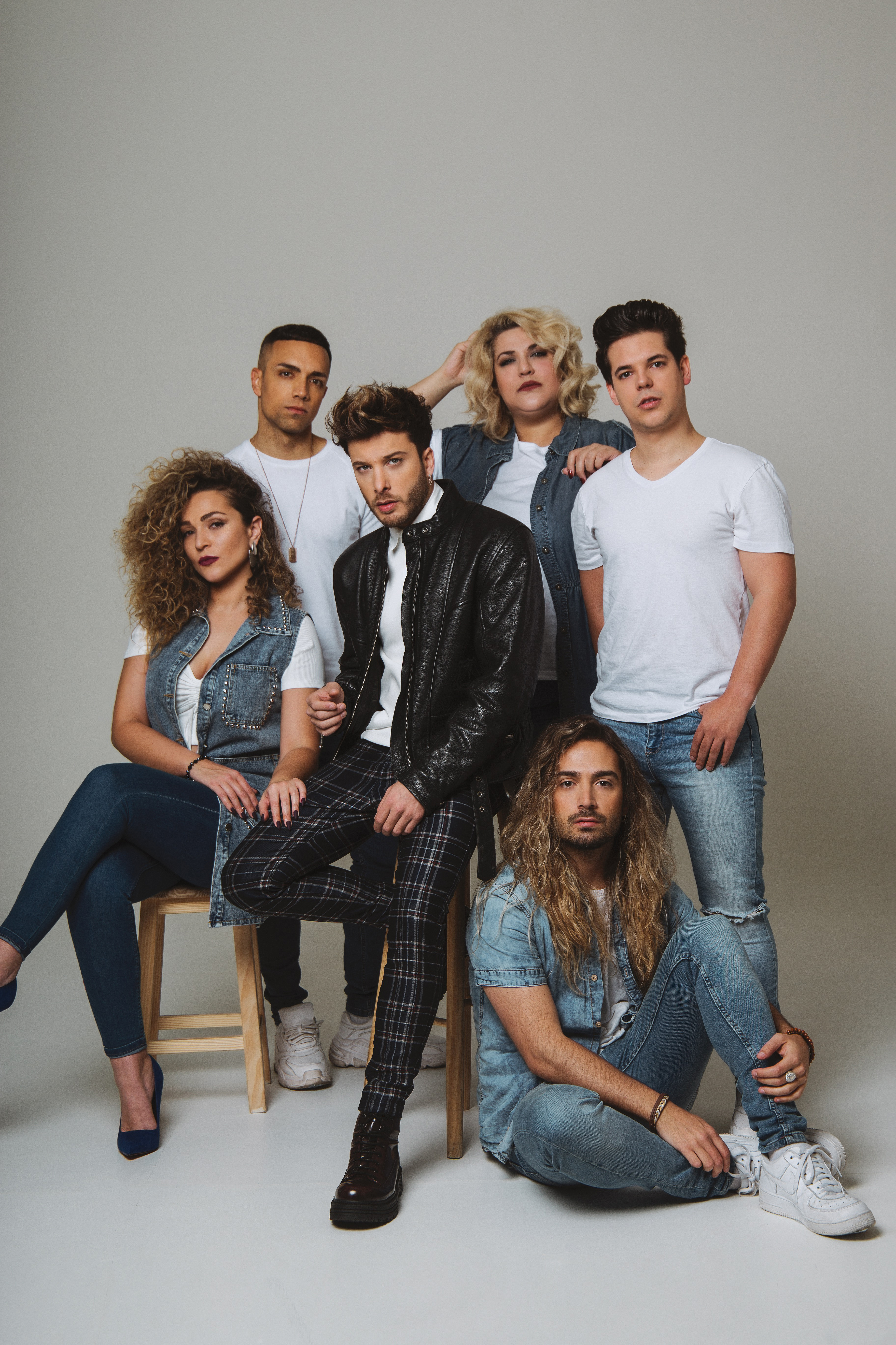 Blas Cantó presenta a su equipo para Eurovisión en Róterdam