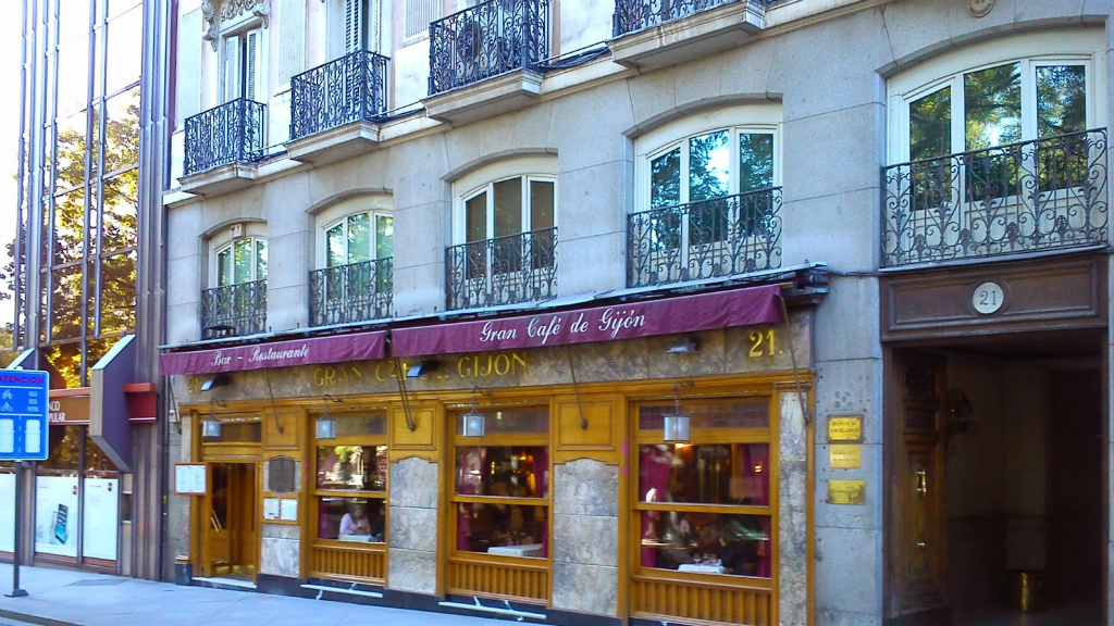 El Café Gijón de Madrid