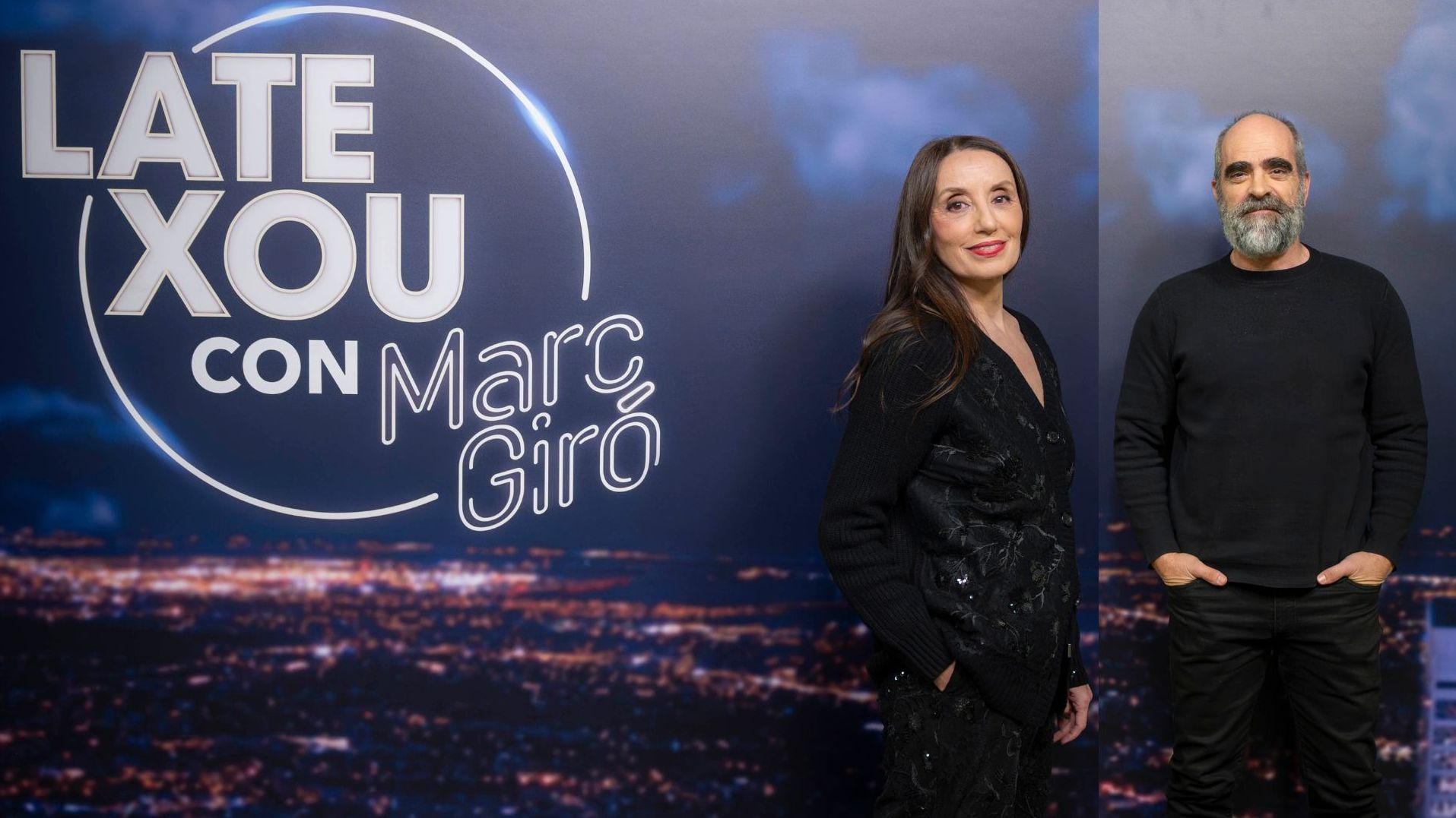 Late xou con Marc Giró: Luz Casal y Luis Tosar