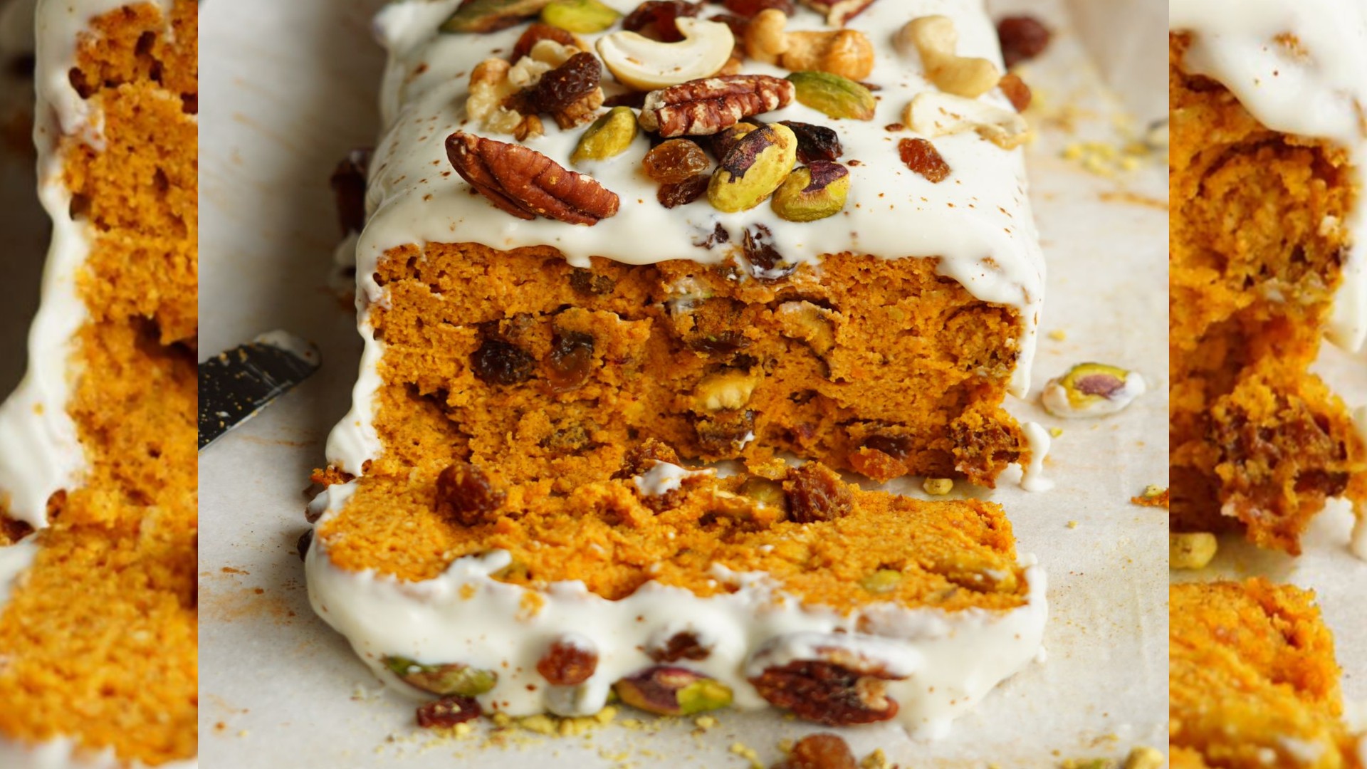 Carrot Cake saludable con frosting cremoso de anacardos - Come Vive Viaja