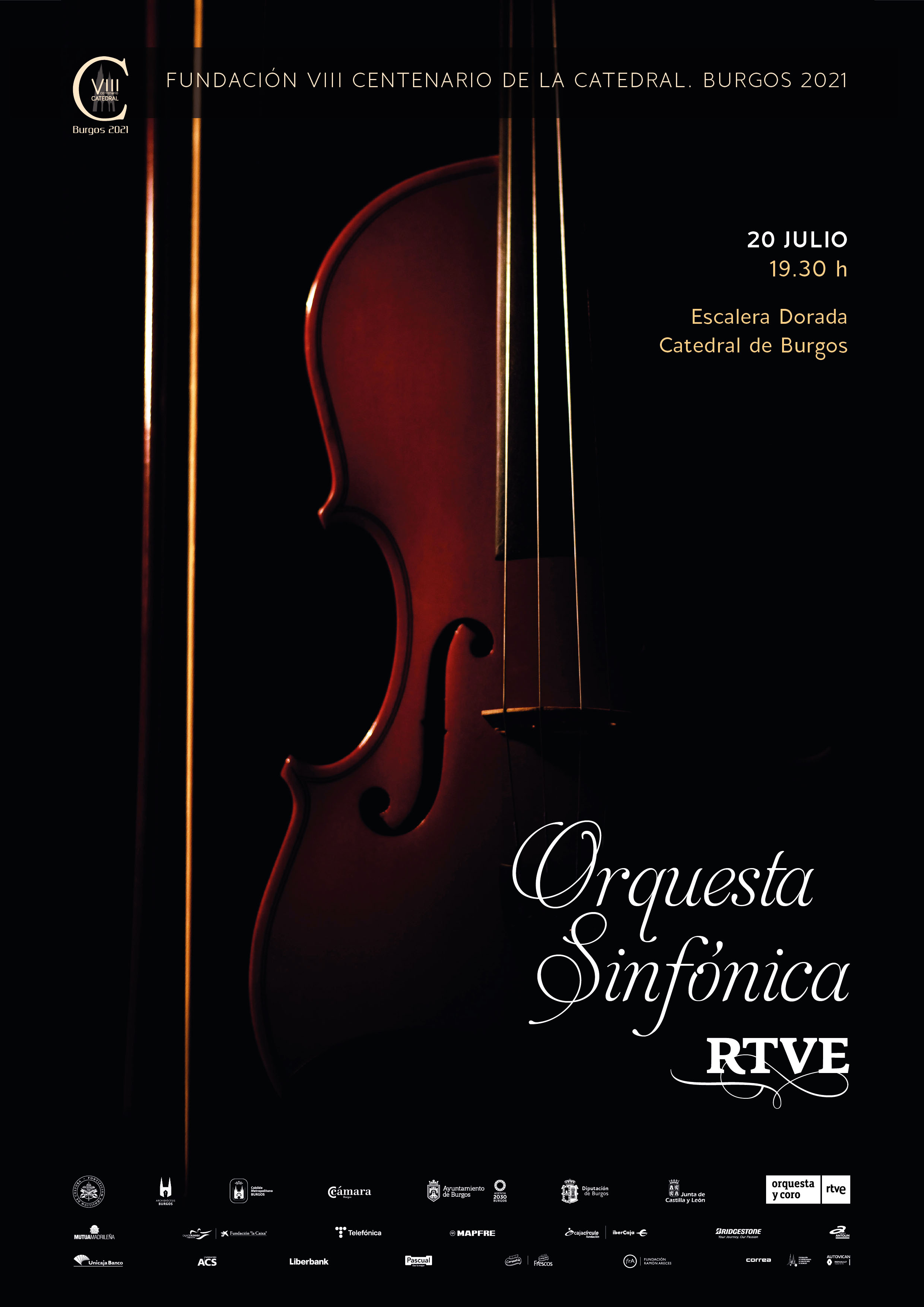 Cartel del concierto