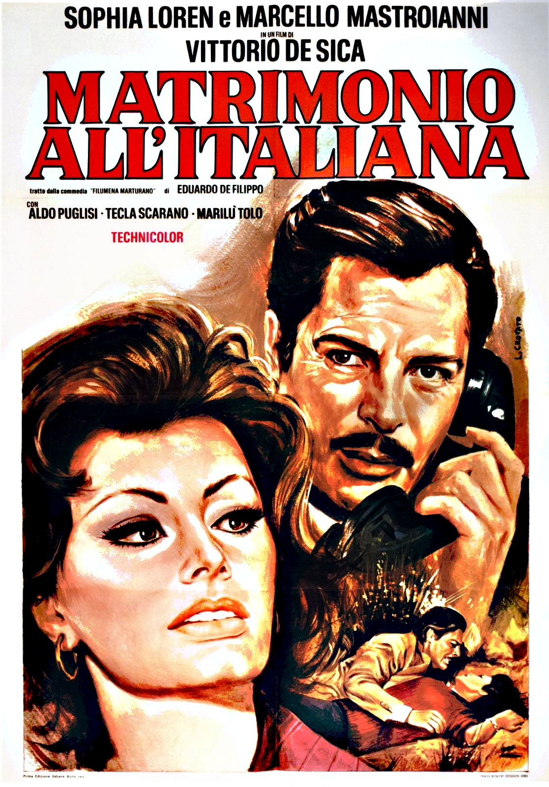 Sophia Loren y su matrimonio de cine a la italiana