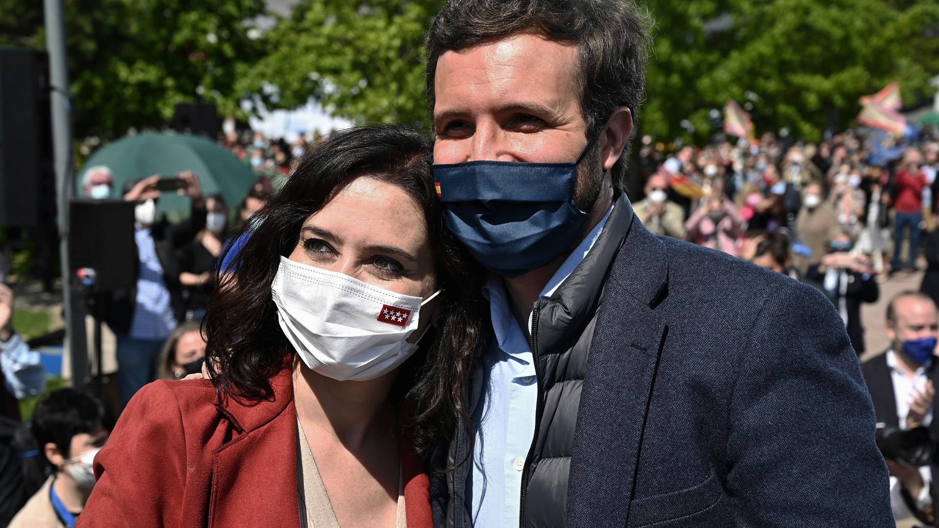 4M | Casado y Ayuso critican al Gobierno por ir al 1 de mayo "a dar ...