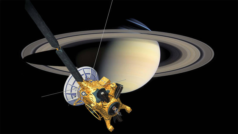 Cassini realizará una caída suicida sobre Saturno.
