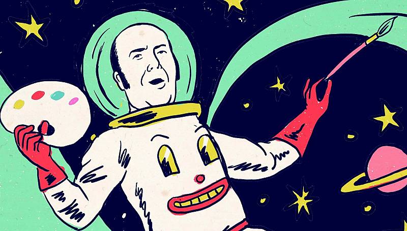 Chiquito convertido en una viñeta en 'Las legendarias aventuras de Chiquito' (Temas de hoy. Ed. Planeta, 2019).