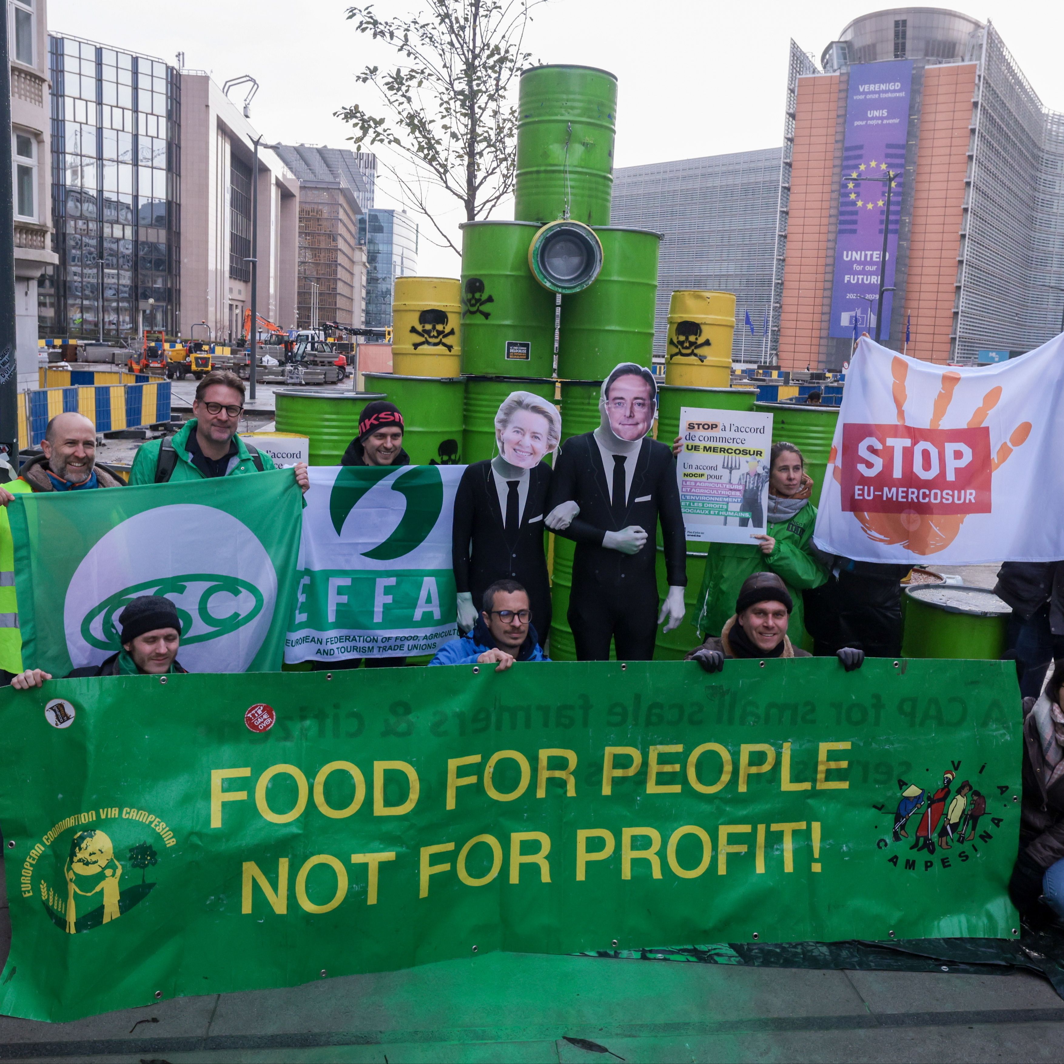 Cinco continentes - El Toxic Trade Tour contra el acuerdo comercial UE-Mercosur