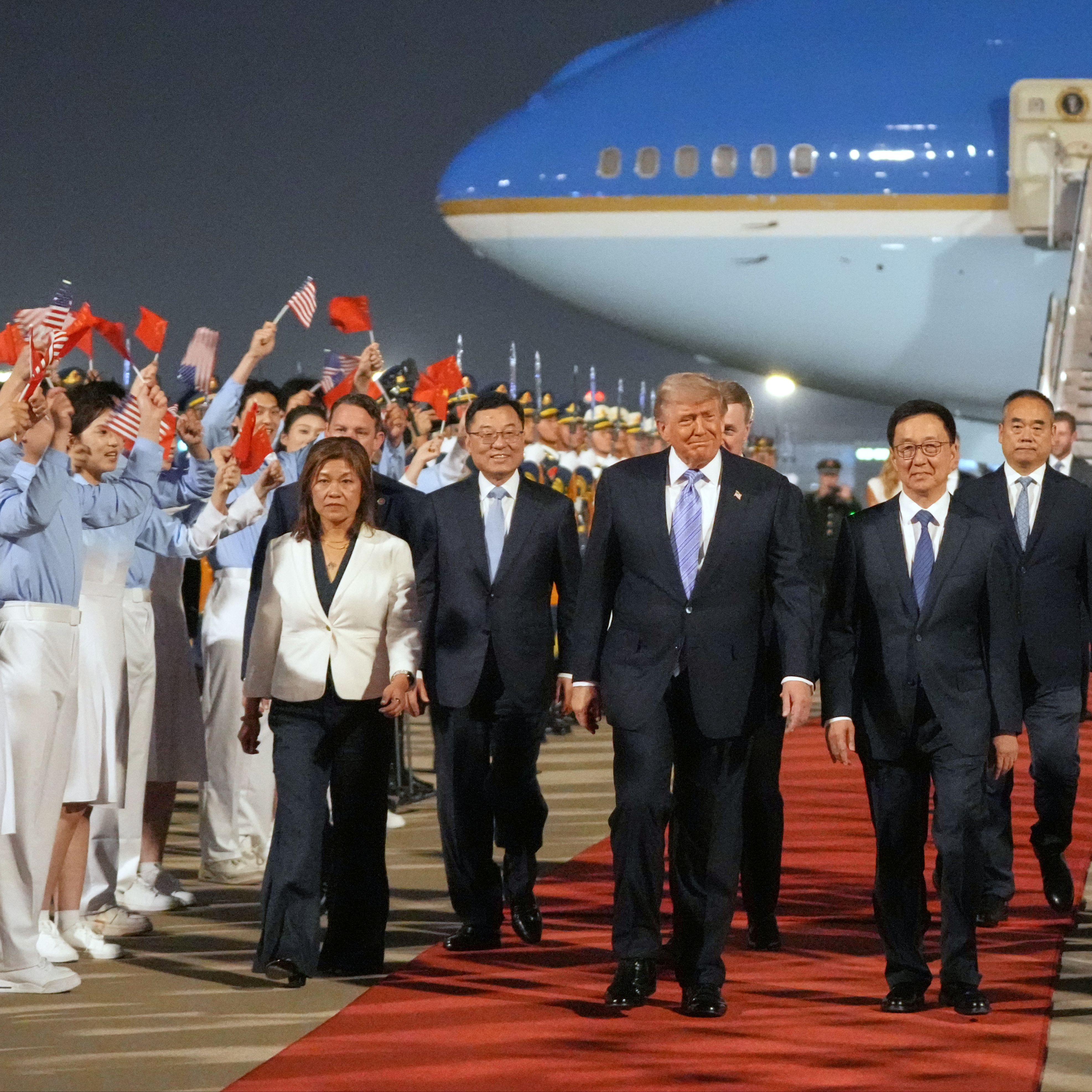 Cinco Continentes - Trump llega a China para reunirse con Xi Jinping