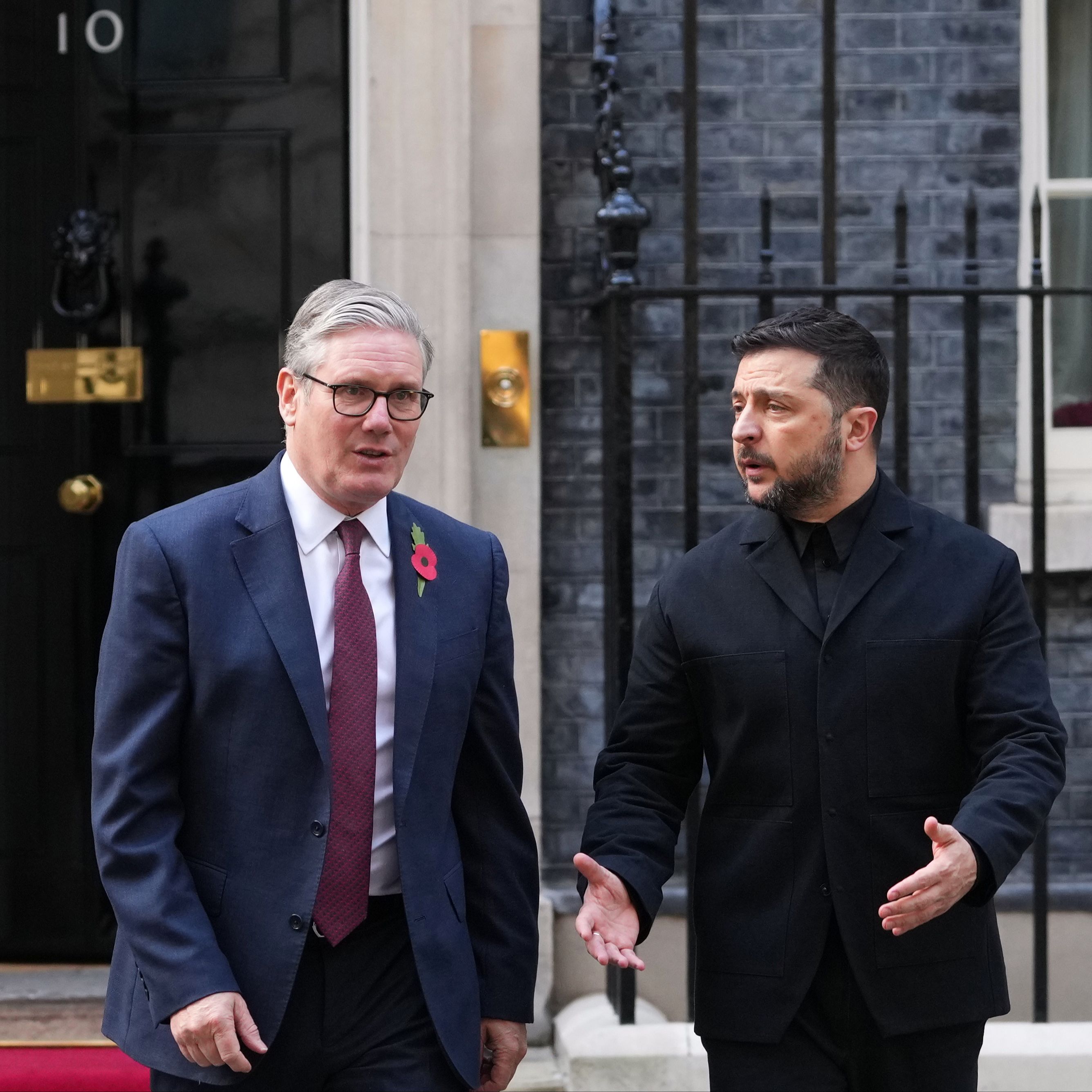 Cinco Continentes - Zelenski se reúne con la " Coalición de Voluntarios" en Londres