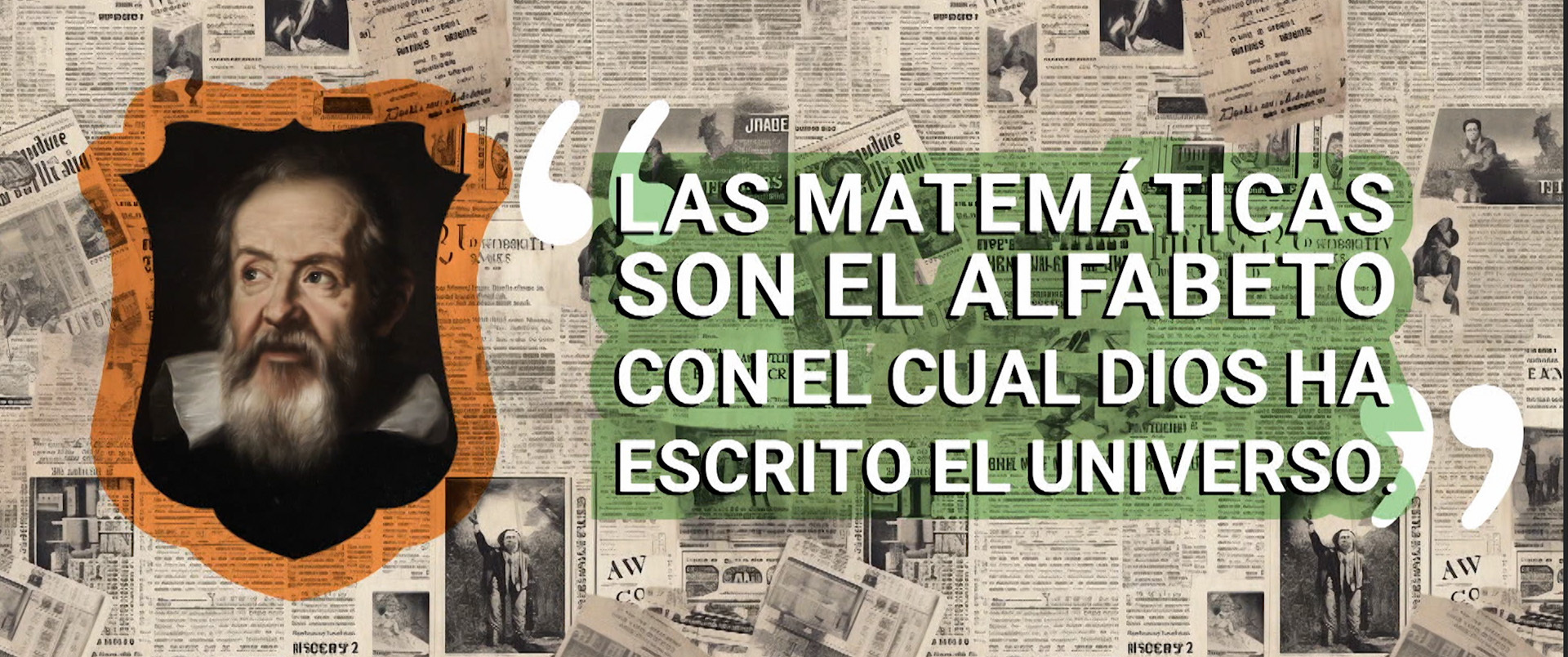 Cita de Galileo sobre las matemáticas