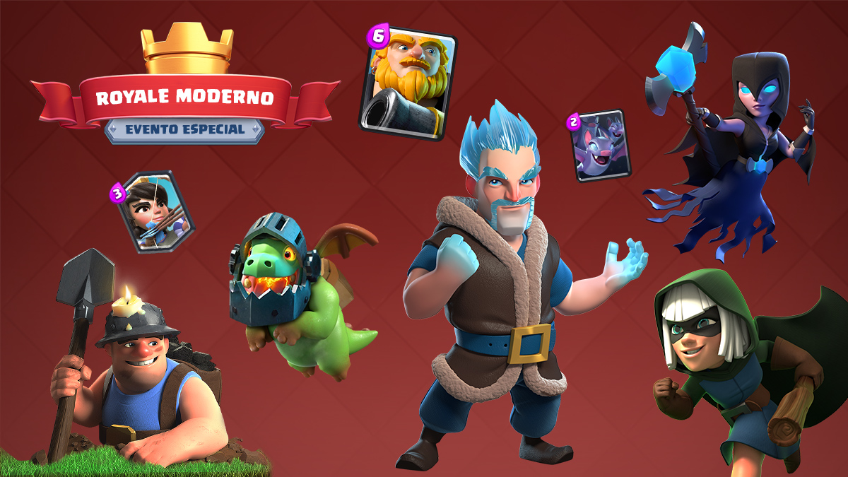 Clash Royale despide el año con el evento Royale Moderno