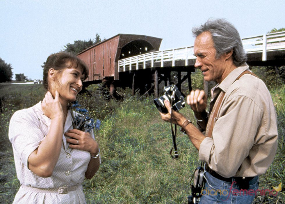 Clint Eastwood y Meryl Streep en 'Los puentes de Madison'