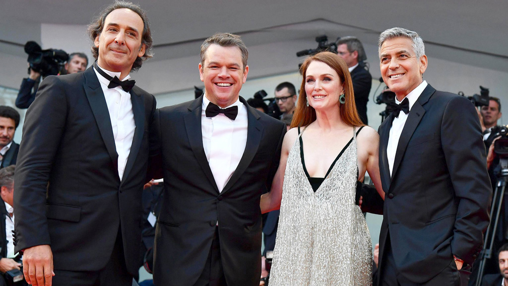 Clooney entusiasma en venecia con 'suburbicon', una alocada comedia con el racismo como telón de fondo