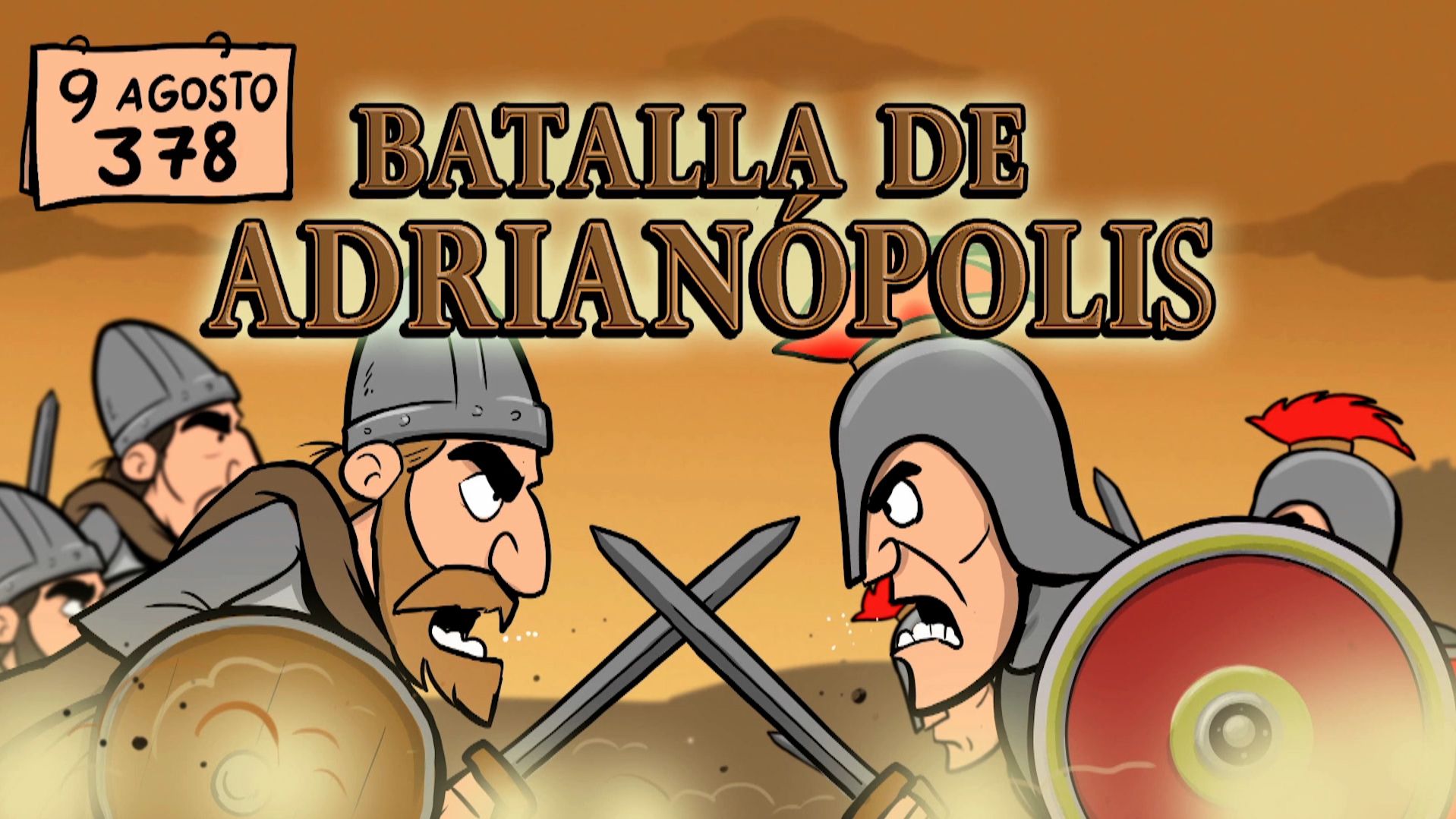 La caída del Imperio Romano tras la batalla de Adrianópolis