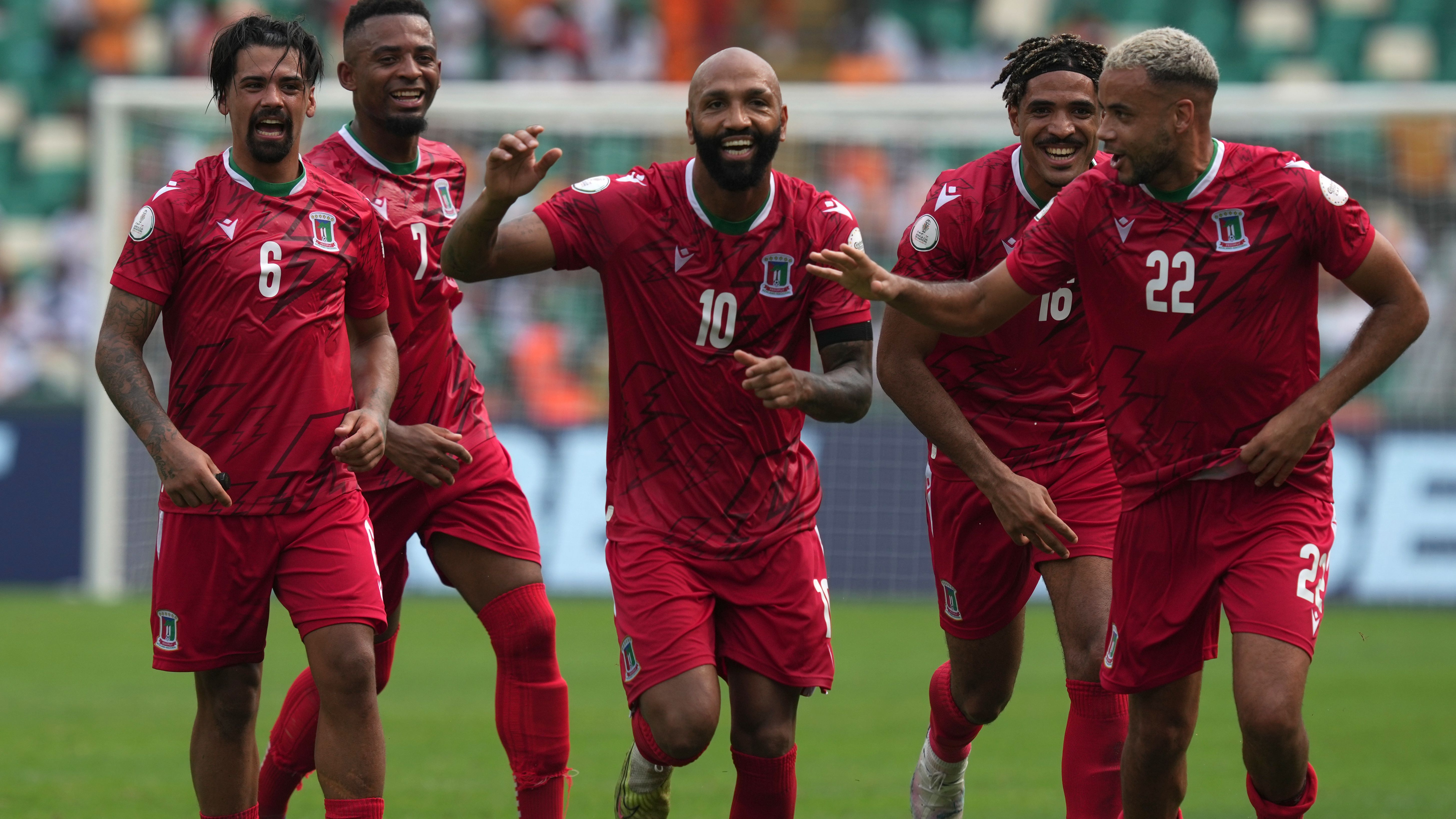 Jugadores de selección de fútbol de guinea ecuatorial