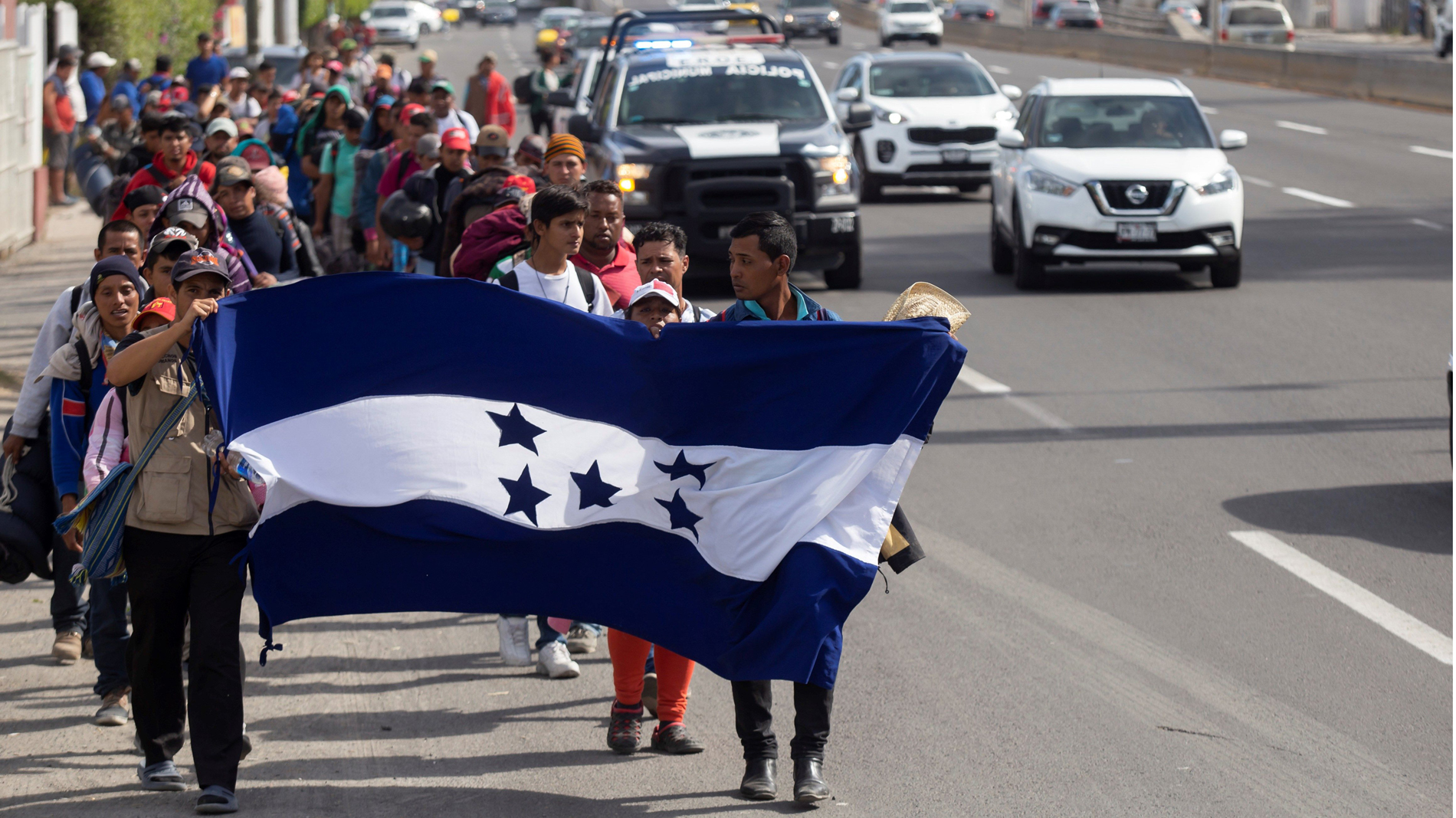 Caravana De Migrantes Hondureños Crisis Humanitaria Rtvees 5223