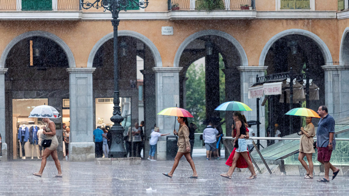DANA| El temporal se aleja de Baleares tras dejar 100 litros de lluvia ...
