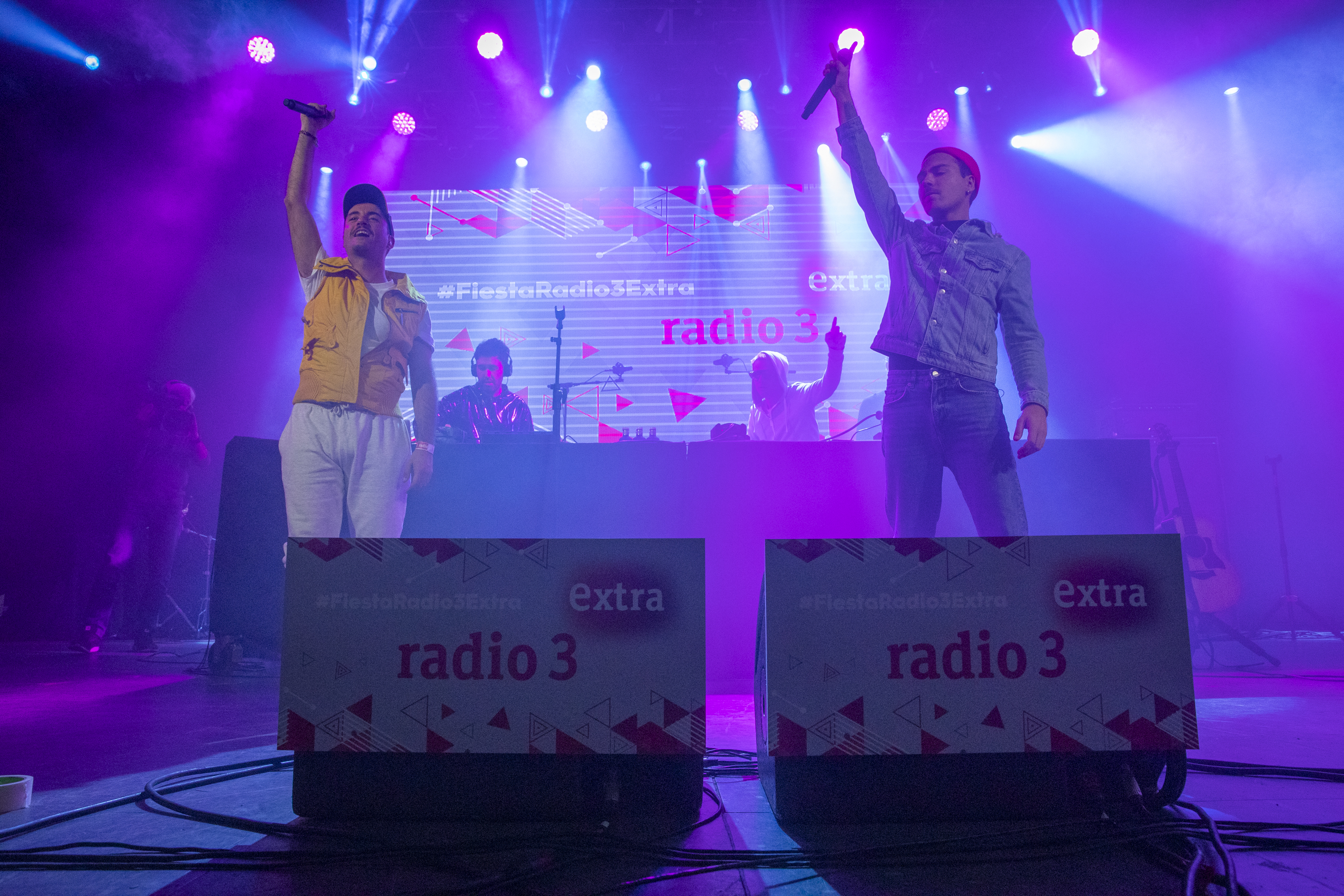 Dancetería durante su concierto en la fiesta 2020 de Radio 3 Extra Dancetería durante su concierto en la fiesta 2020 de Radio 3 Extra