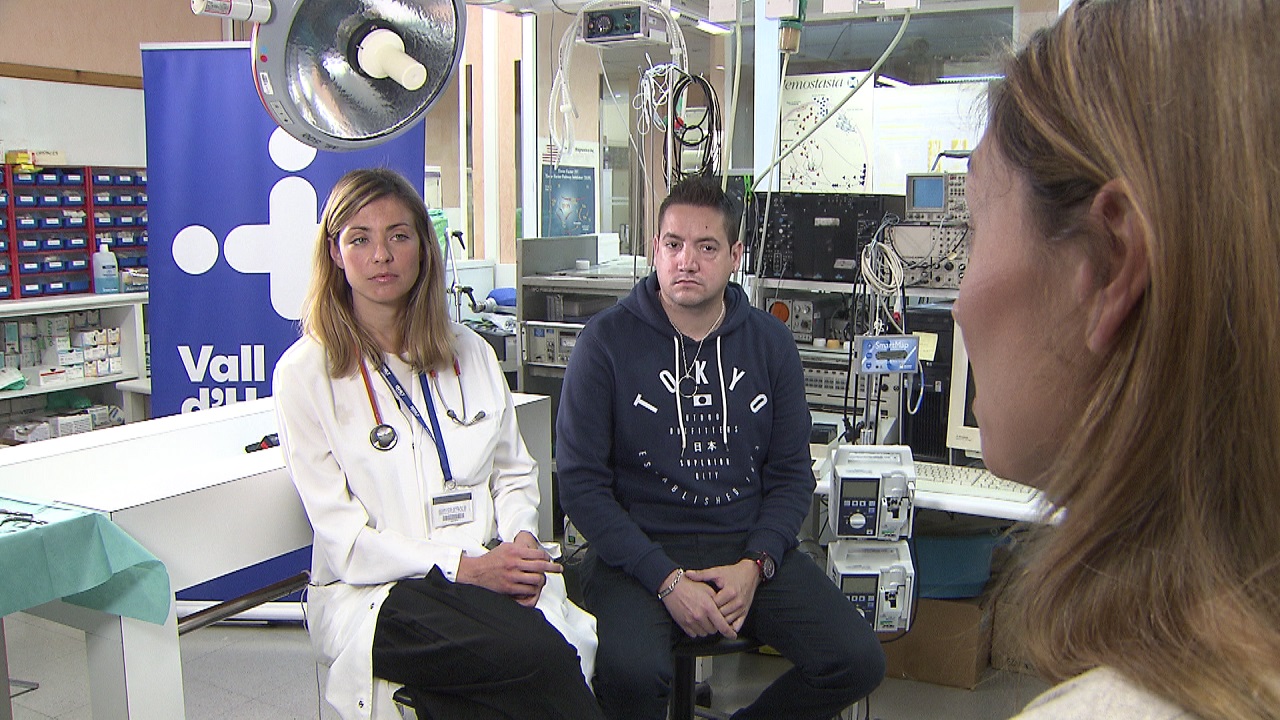 David Miñarro ha estado entre la vida y la muerte por una infección que no respondía a antibióticos David Miñarro ha estado entre la vida y la muerte por una infección que no respondía a antibióticos