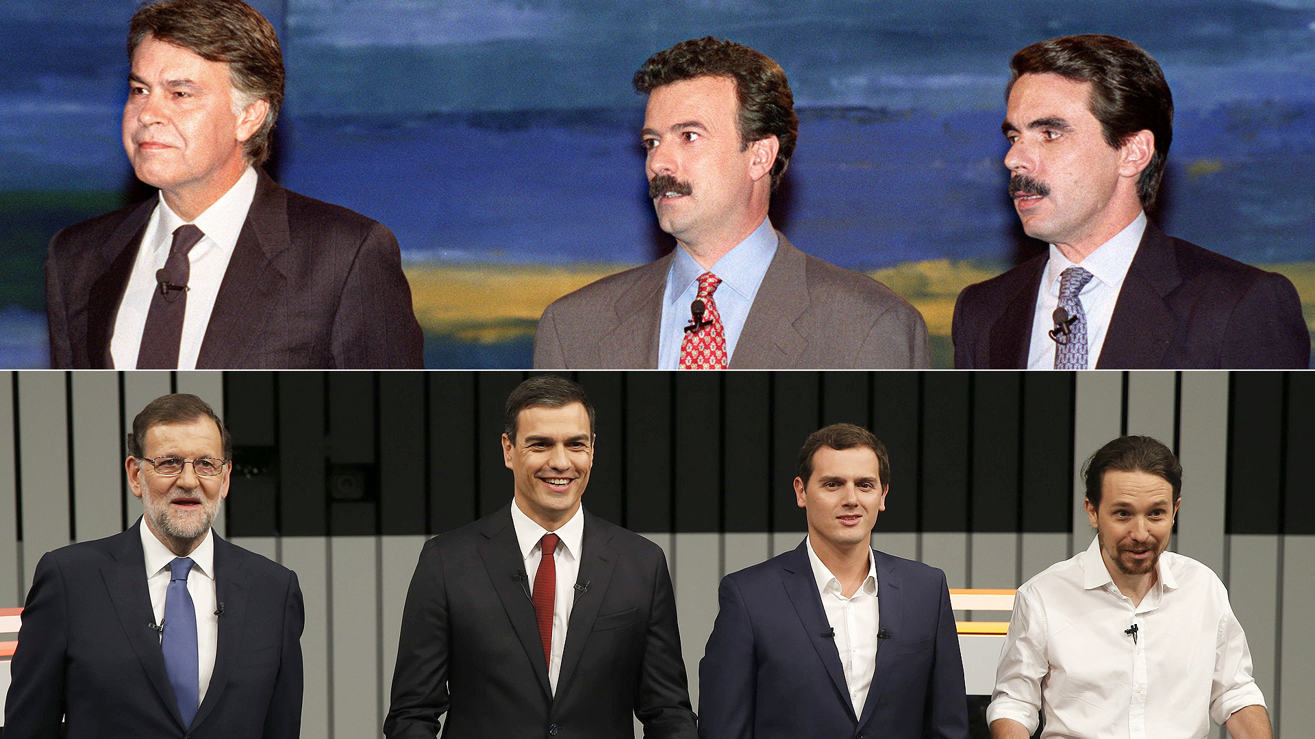 Del cara a cara a los debates a cuatro: las dos eras de los debates electorales en españa