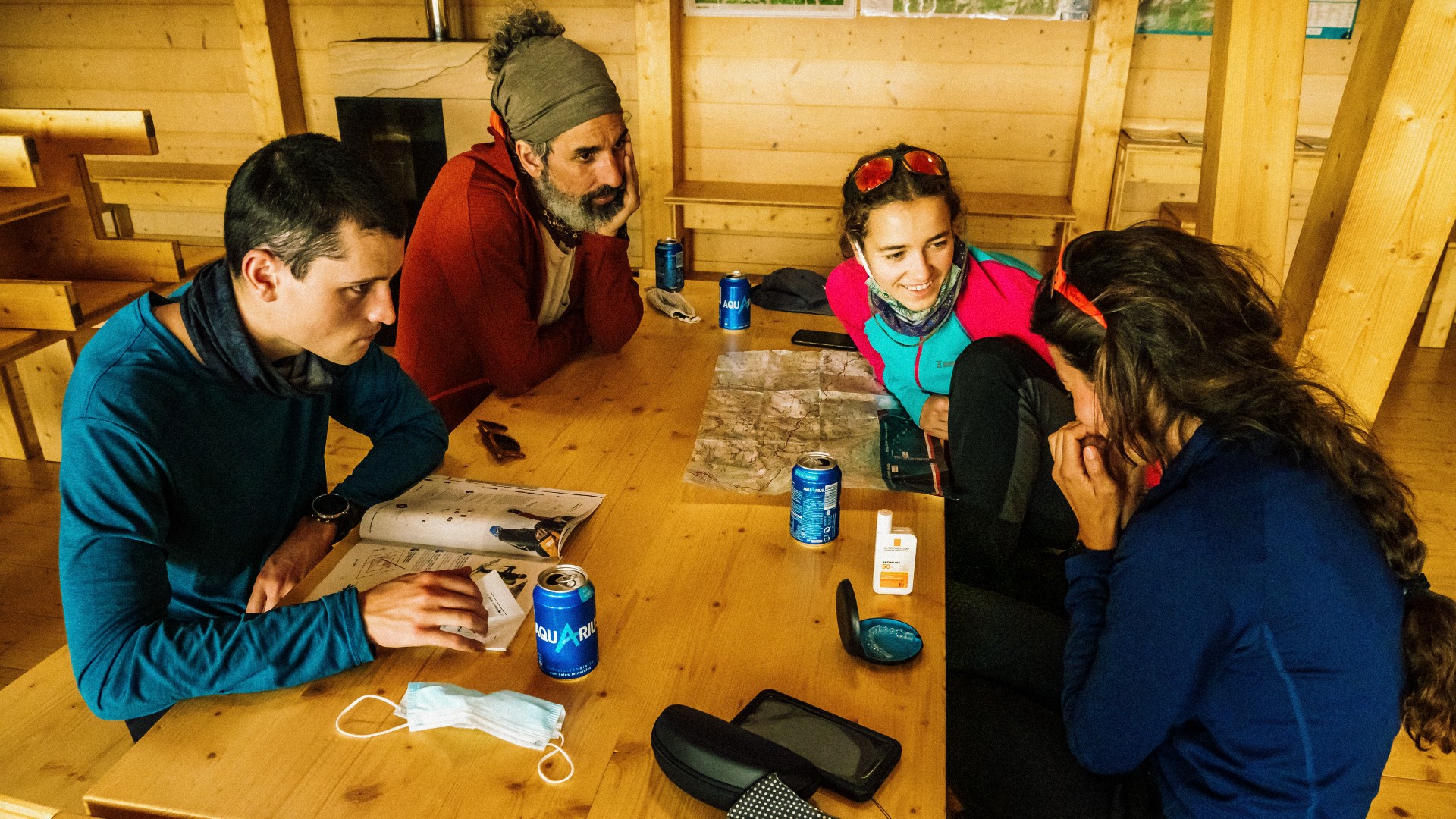 Després d'una setmana, els participants comencen a sentir la pertinença al grup