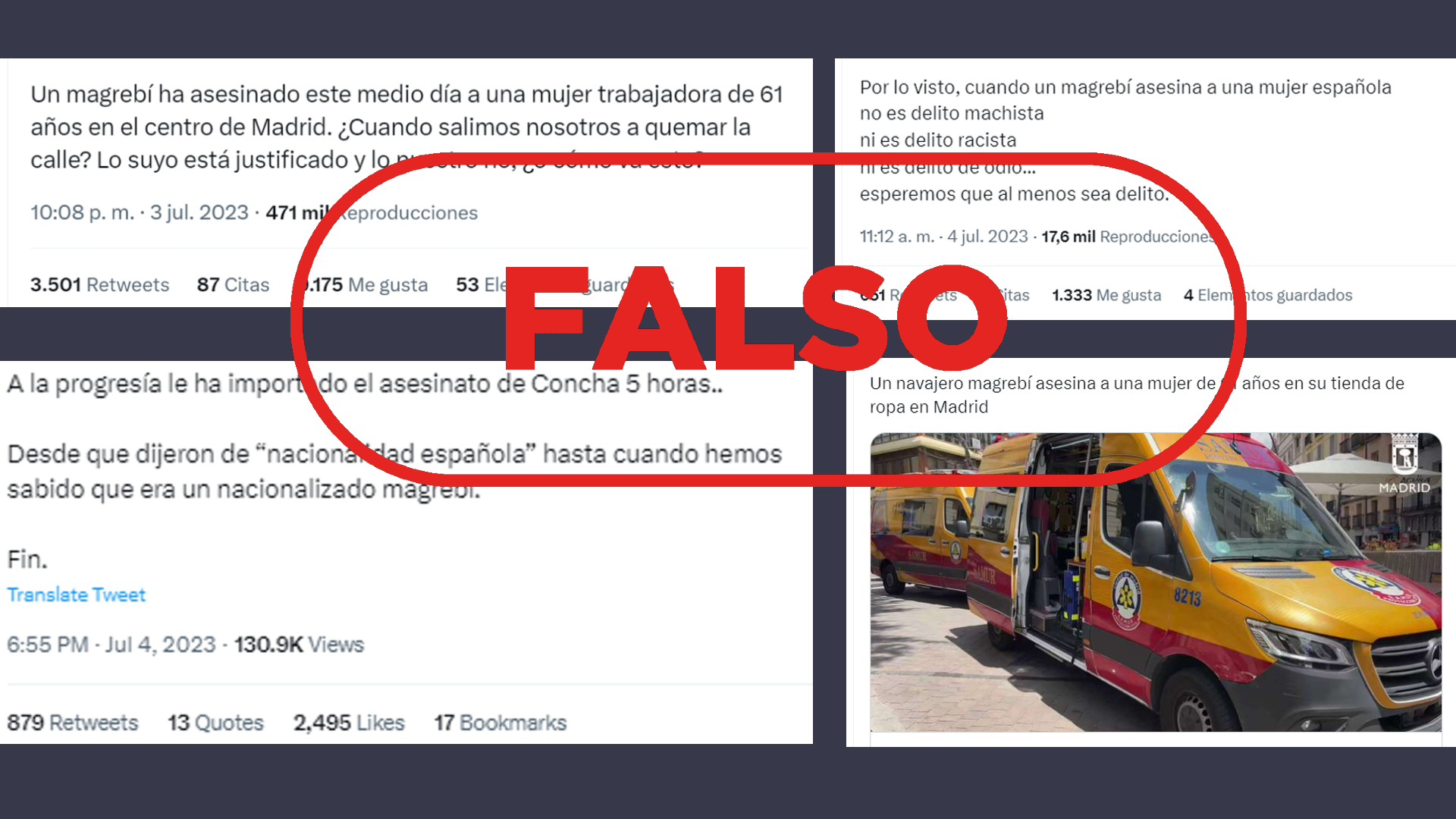 El detenido por el asesinato de Tirso de Molina no es magrebí
