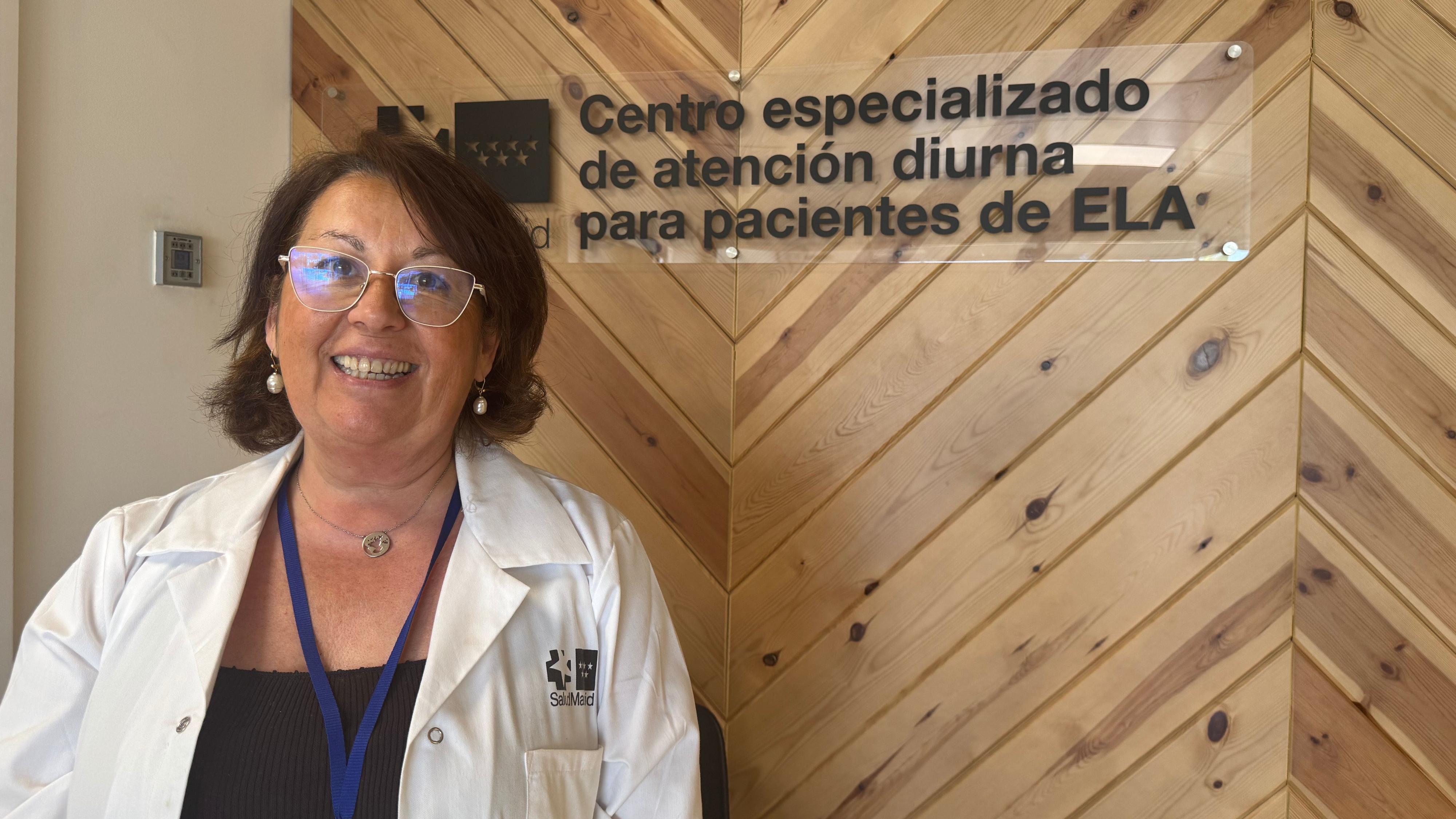 Vista del Centro Especializado de Atención Diurna para pacientes con ELA en el Hospital Enfermera Isabel Zendal de Madri