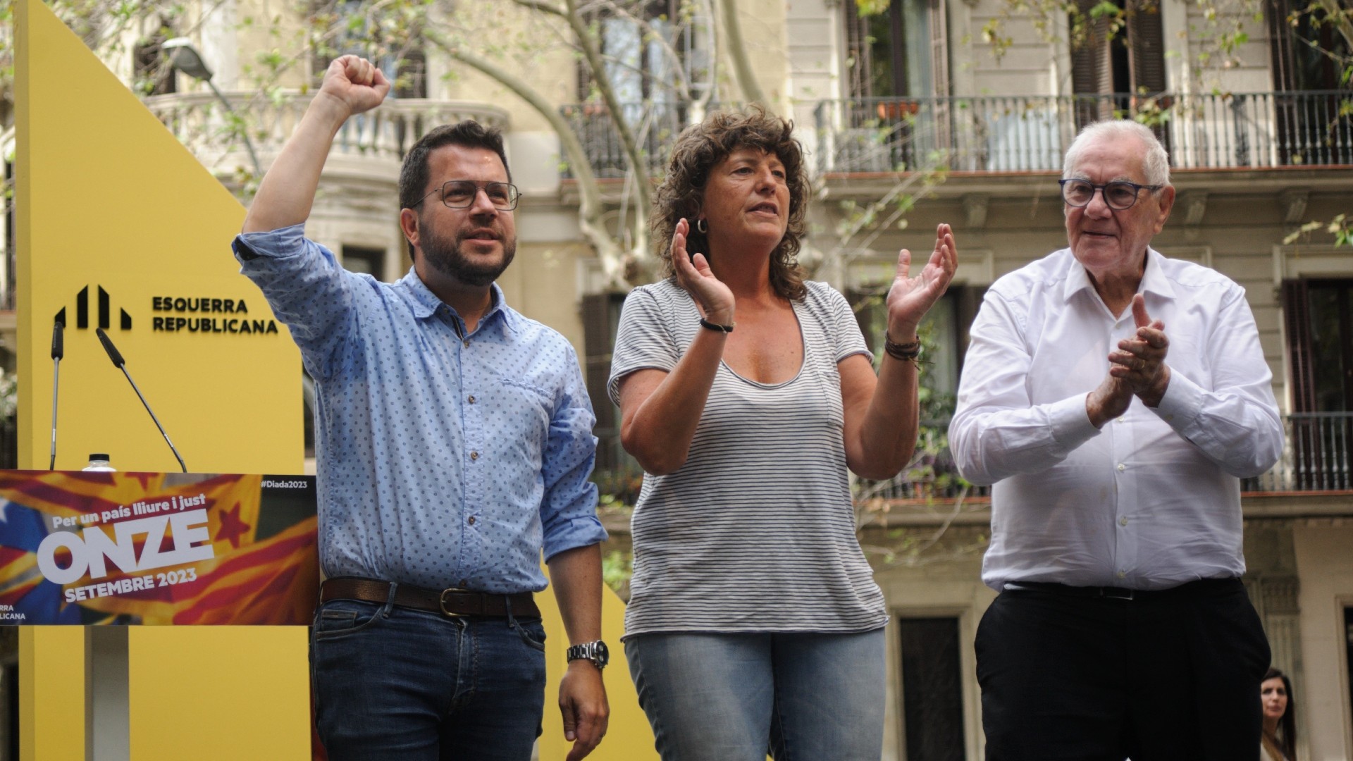 Diada de Cataluña: Junts y ERC pugnan por el liderazgo independentista