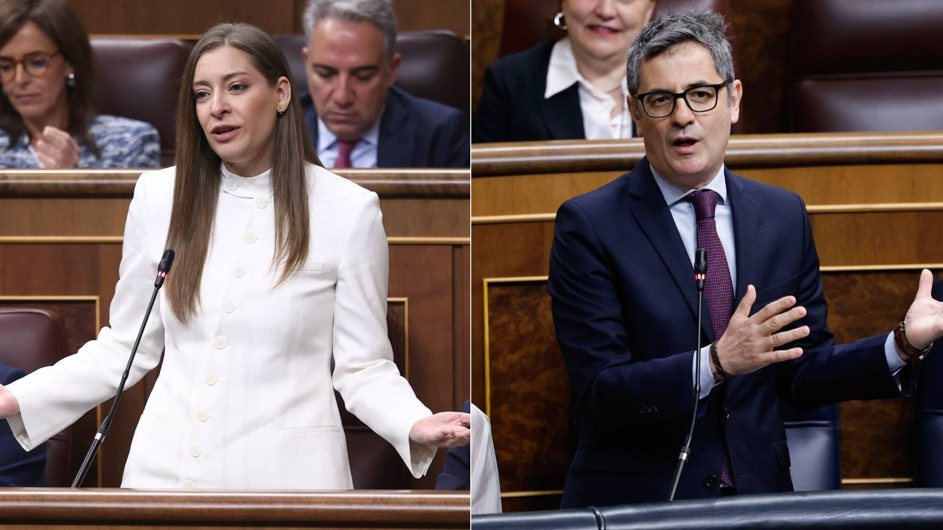 El PP acusa a Bolaños de "atacar" al poder judicial y este le reprocha ...