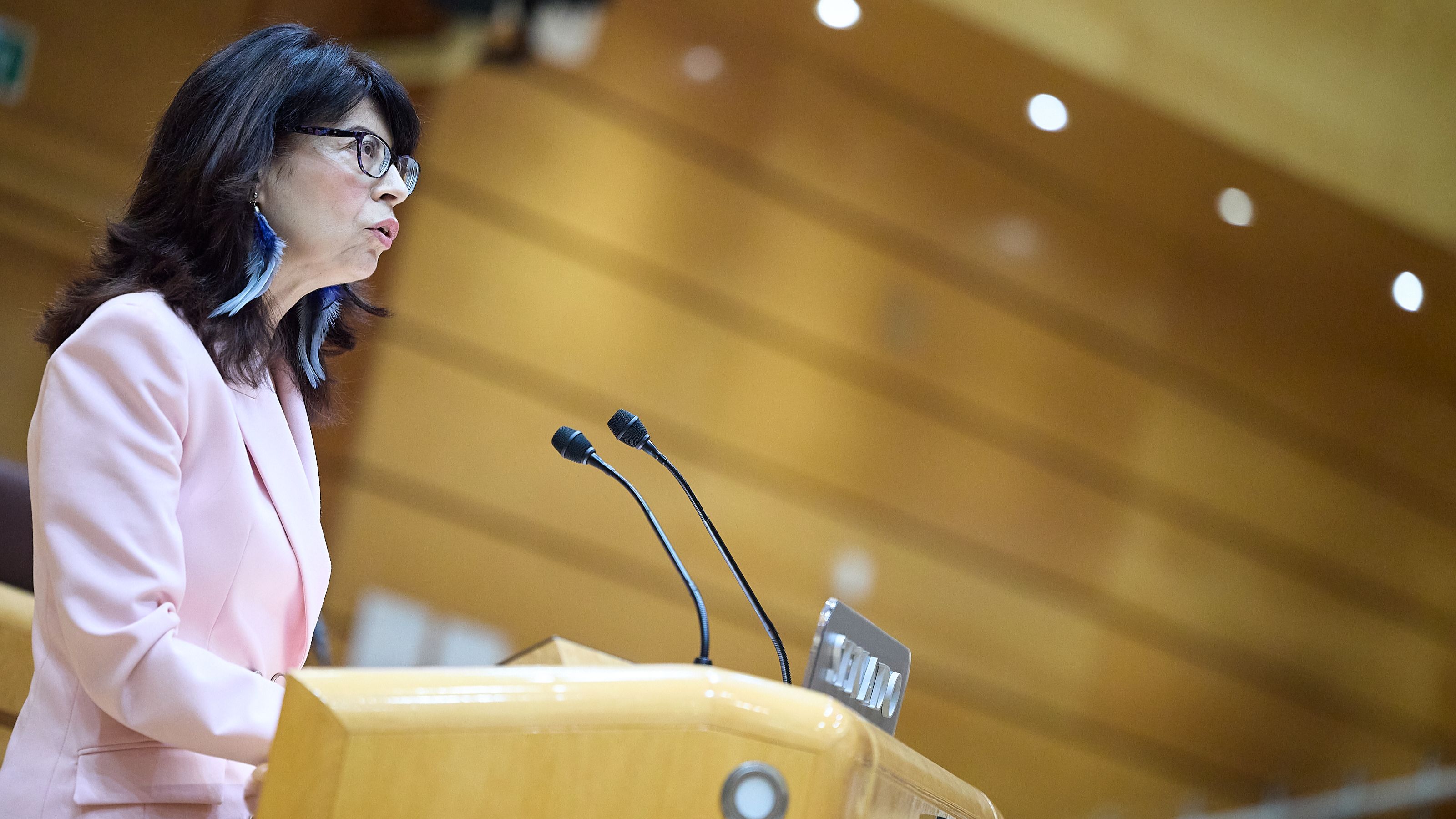 En directo, Redondo pide "disculpas" a las víctimas por el "ruido" de las pulseras antimaltrato y avanza investigación