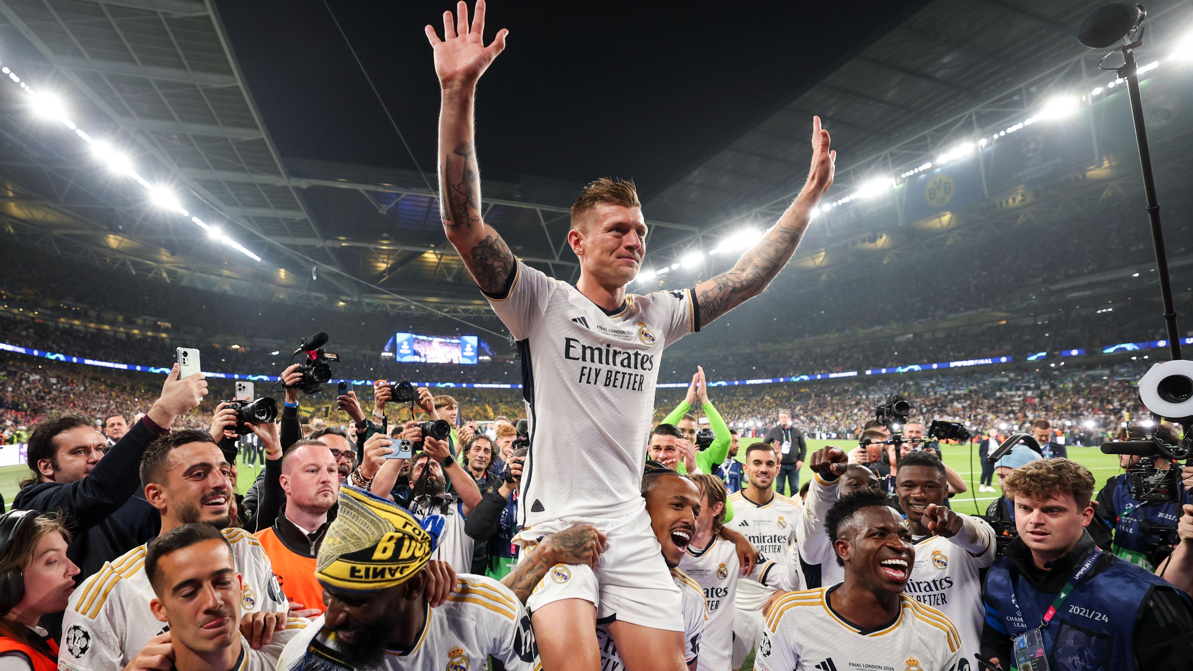 Dortmund Real Madrid Toni Kroos levanta su sexta Champions