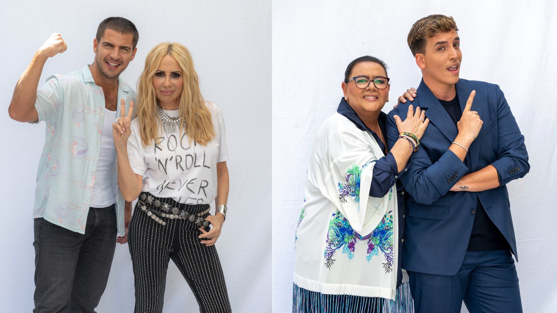 Las dos parejas que competirán en esta nueva batalla musical