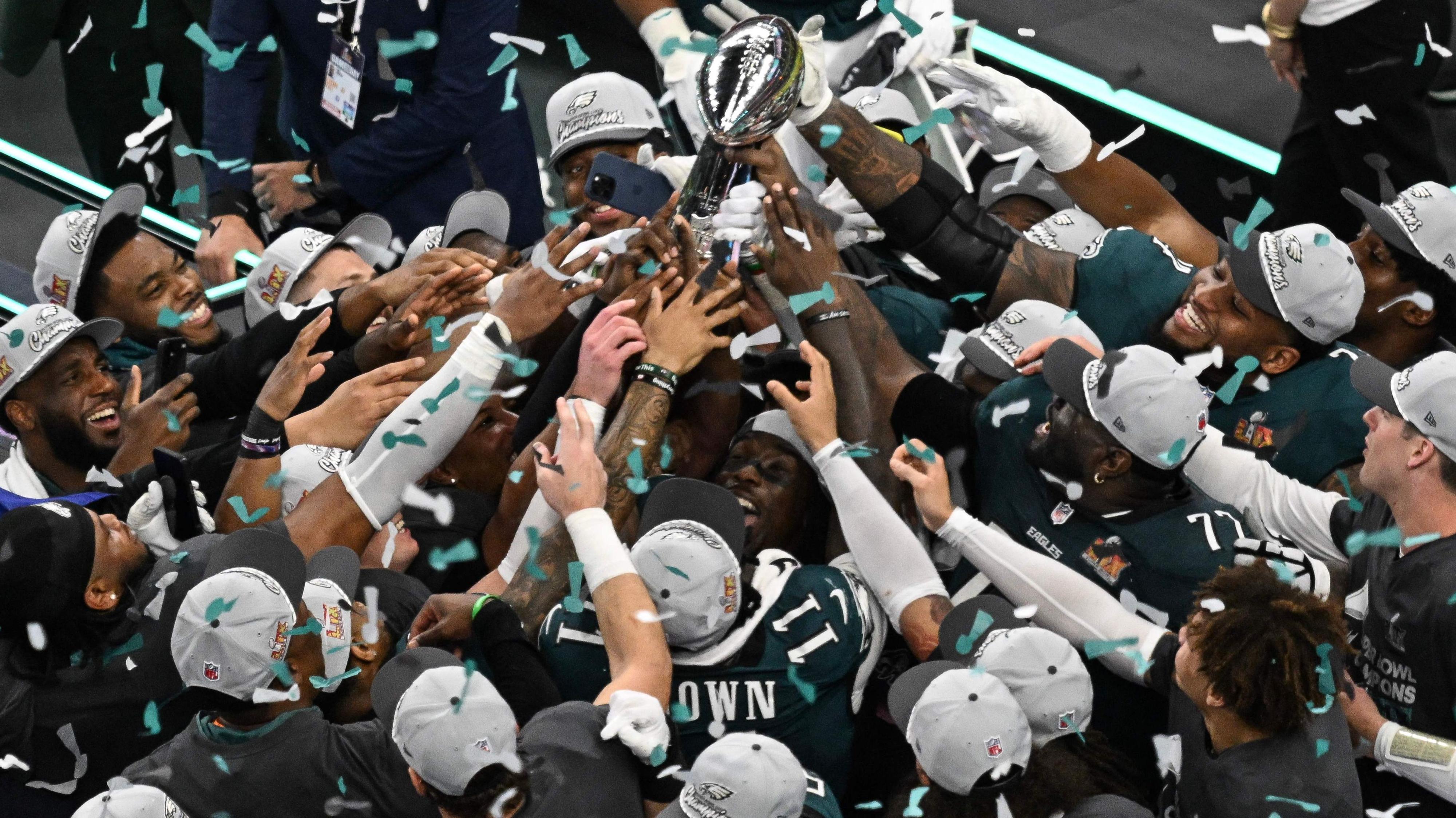 Final Super Bowl | Los Eagles destrozan el triplete de los Chiefs