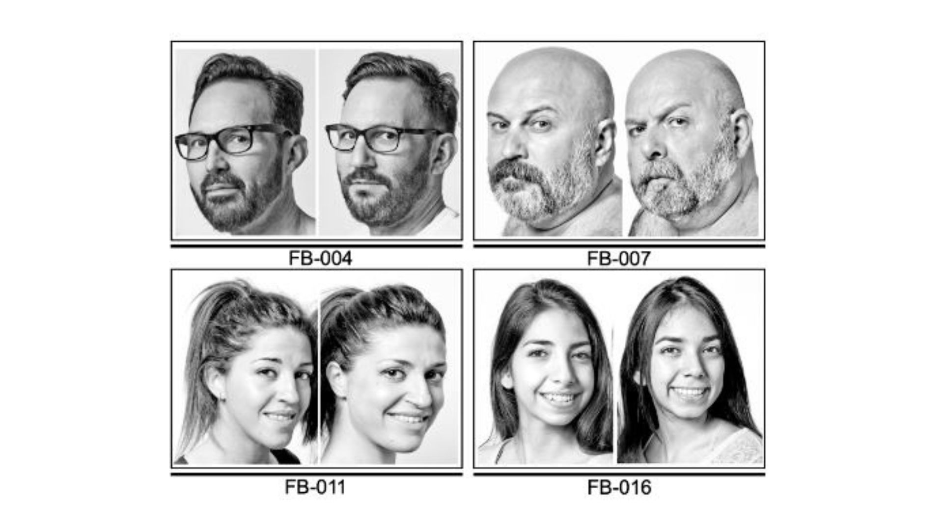 Ejemplos ilustrativos de los "dobles" que han formado parte de la investigación